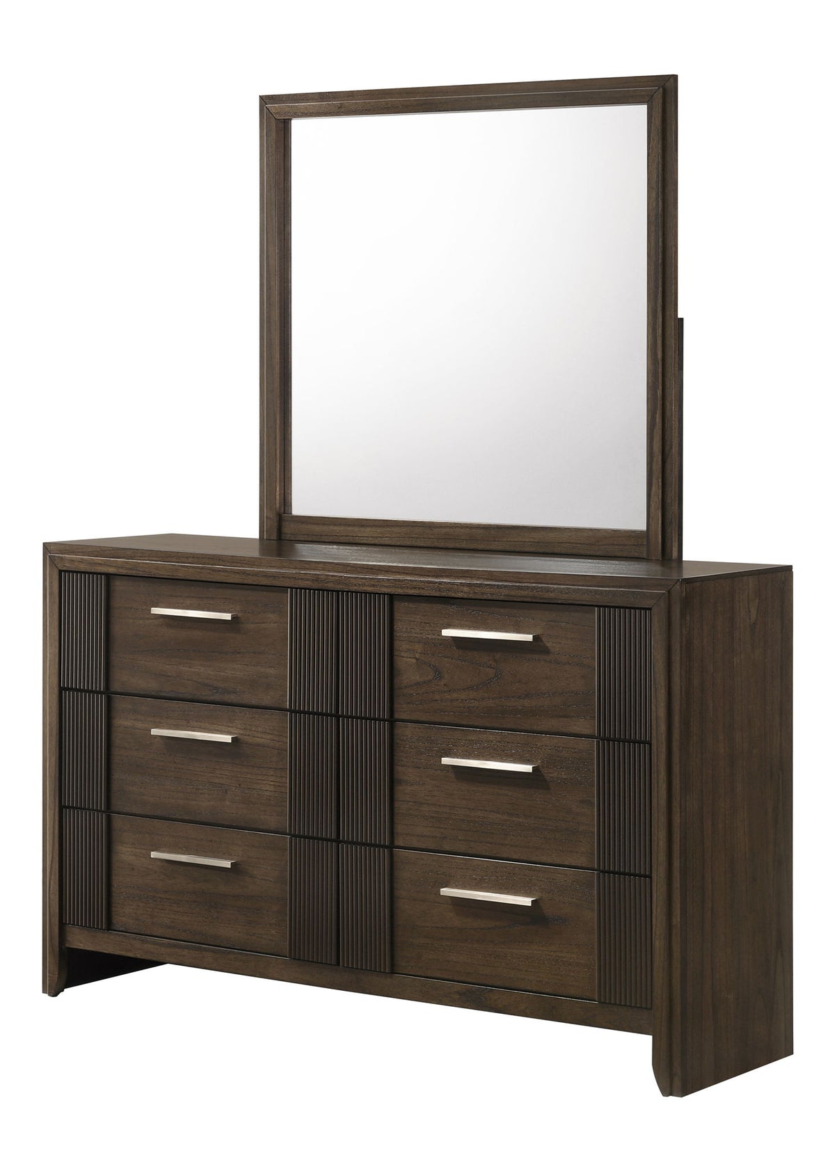 Carlton - Queen 4 Piece Bedroom Set - Brown