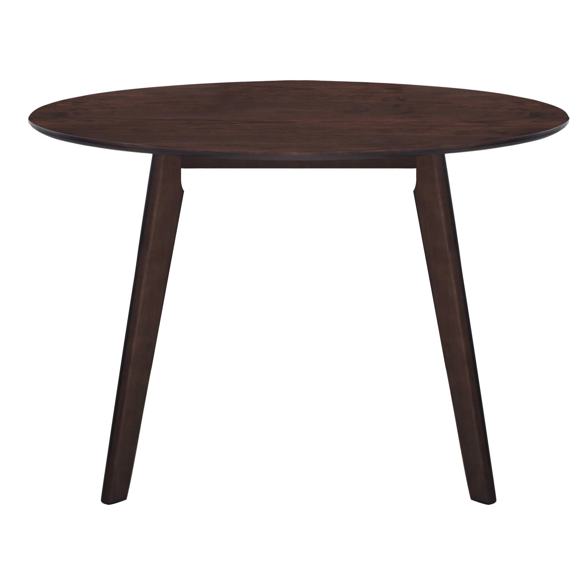 Tioga - 47" Round Table - Brown Cherry