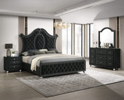 Cameo - Queen 4 Piece Bedroom Set - Black
