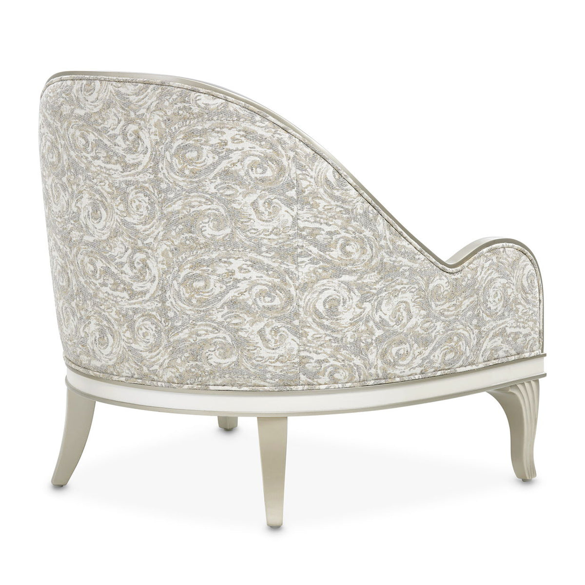 La Marisia - Chenille Accent Chair - Tranquil / Light Champagne