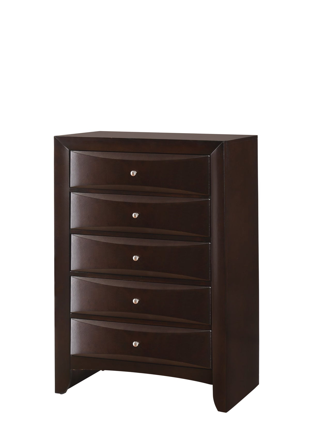 Emily - Queen 5 Piece Bedroom Set - Cherry