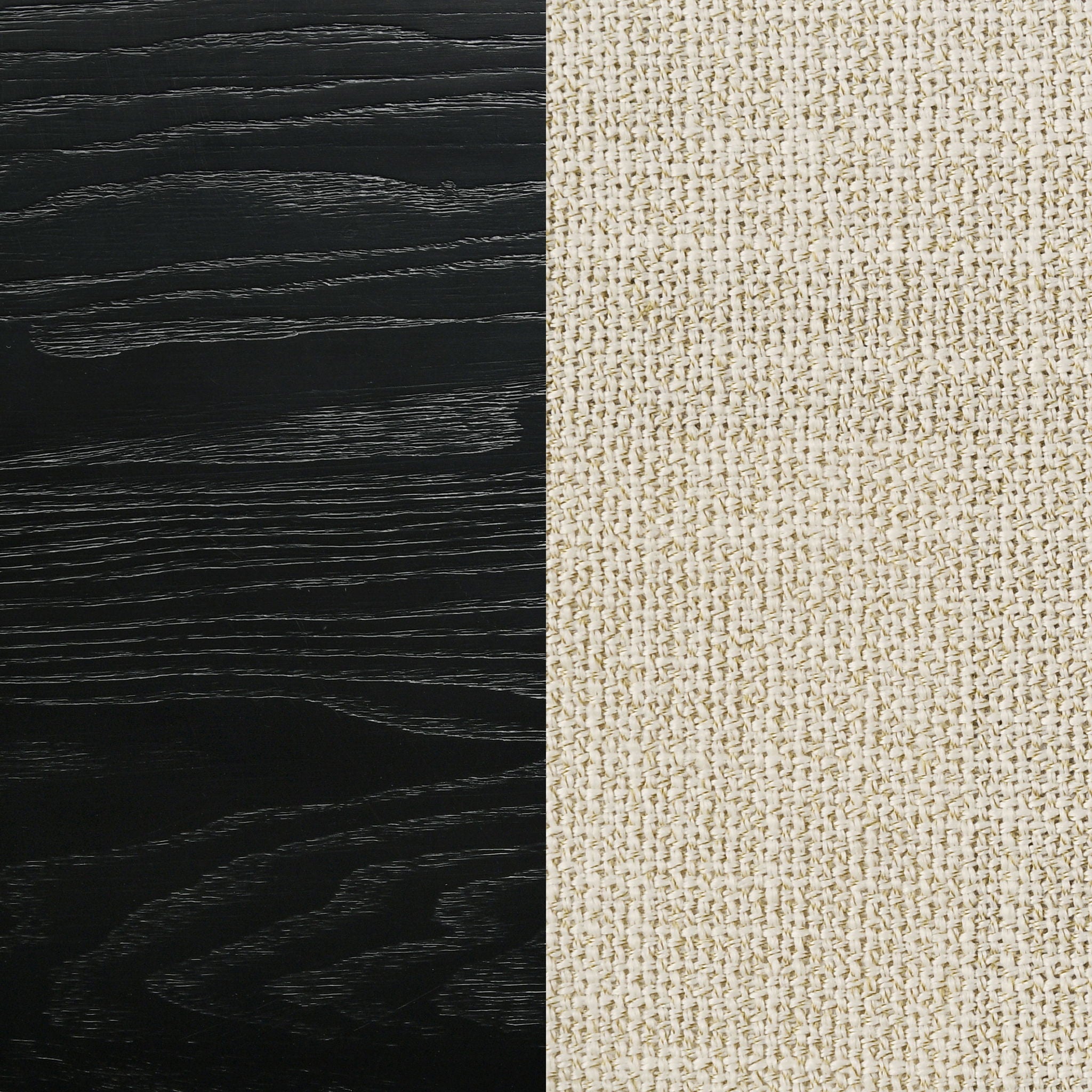 Arini 56-inch Queen Panel Bed Cream and Black