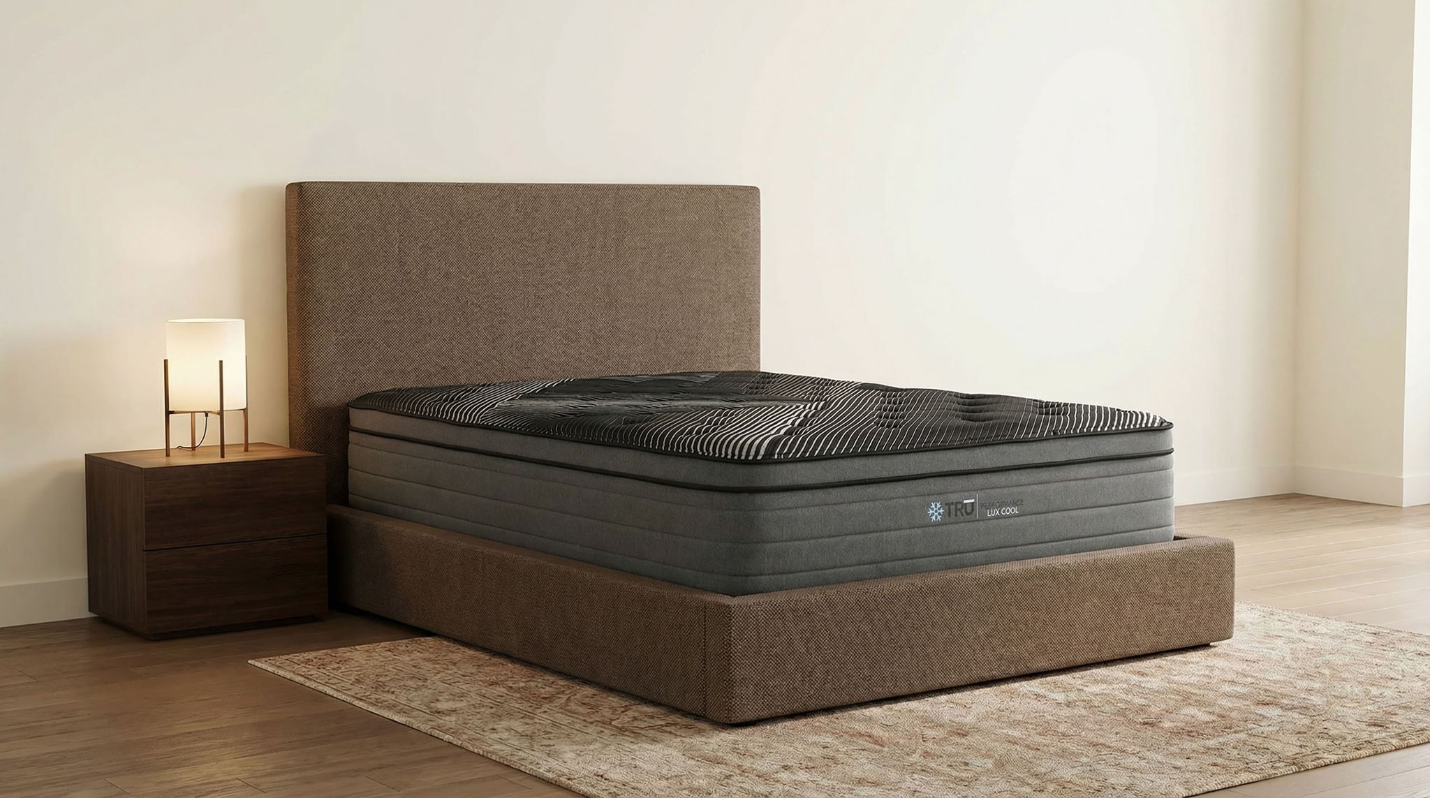 Montlake 14-inch Queen Cool Firm Memory Foam Hybrid Mattress