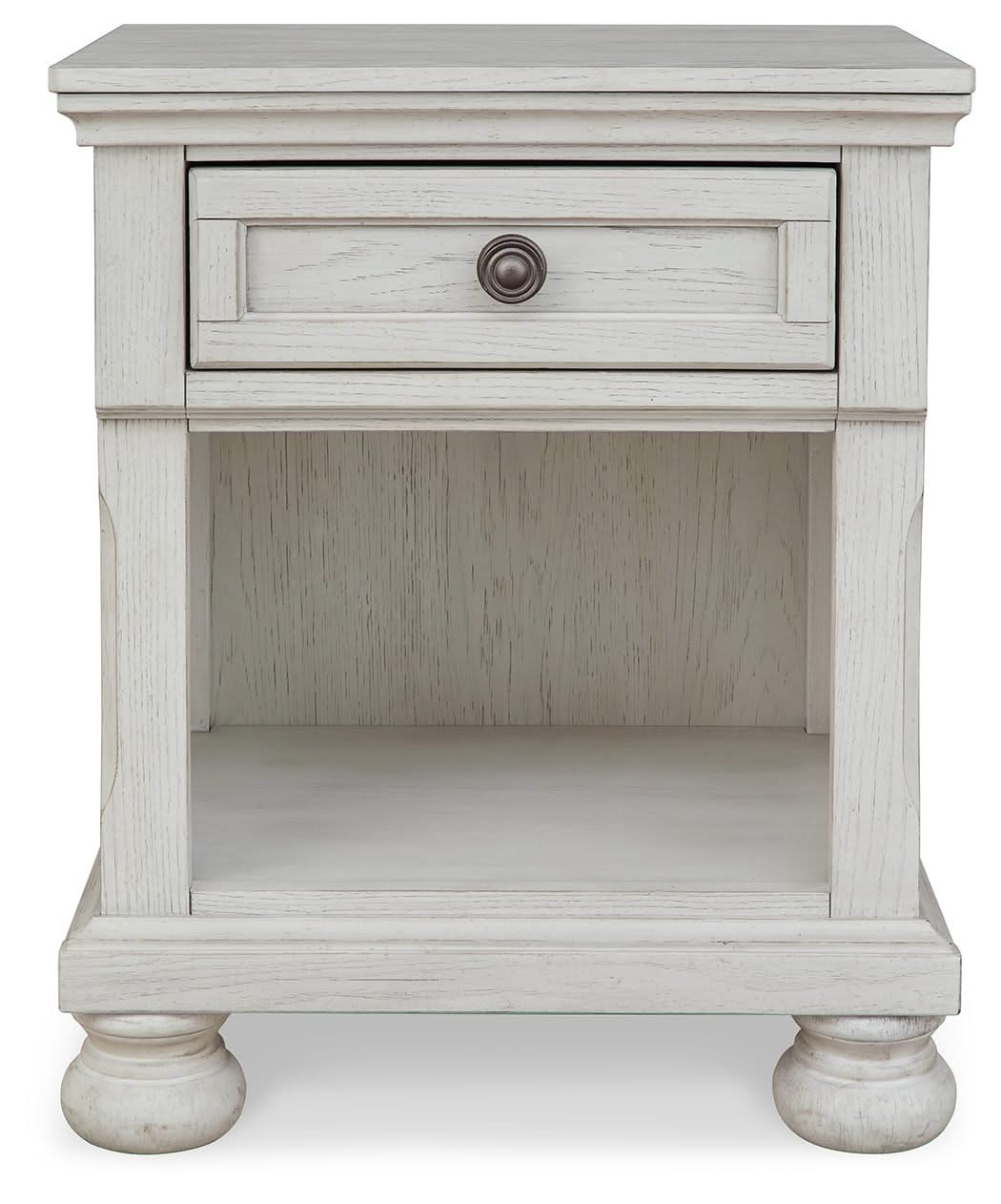 Robbinsdale - One Drawer Night Stand - Antique White