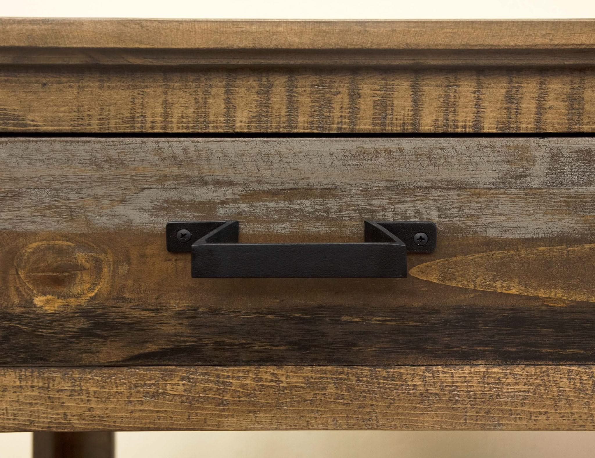 Loft - End Table - Two Tone Gray / Brown