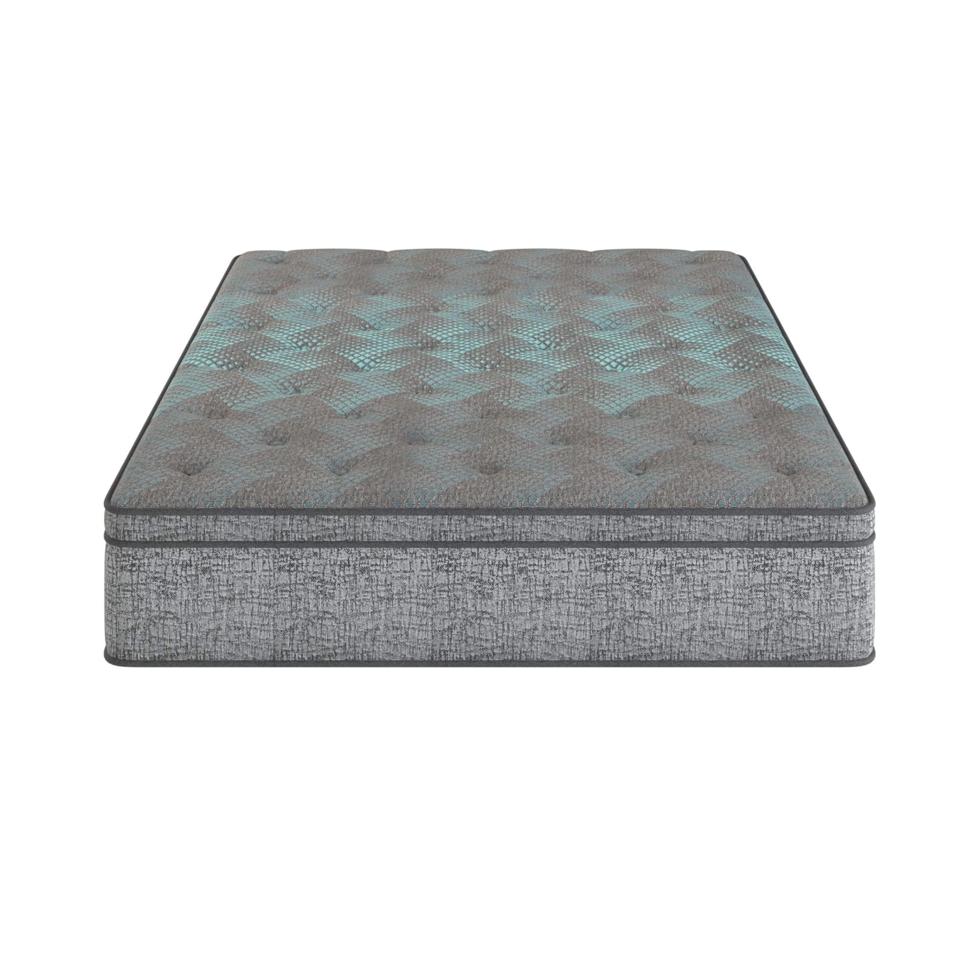 Comfort Care - 12" Hybrid Euro Top Mattress Plush Comfort, Foam