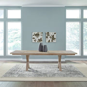Brentwood - Double Pedestal Table - Sandstone