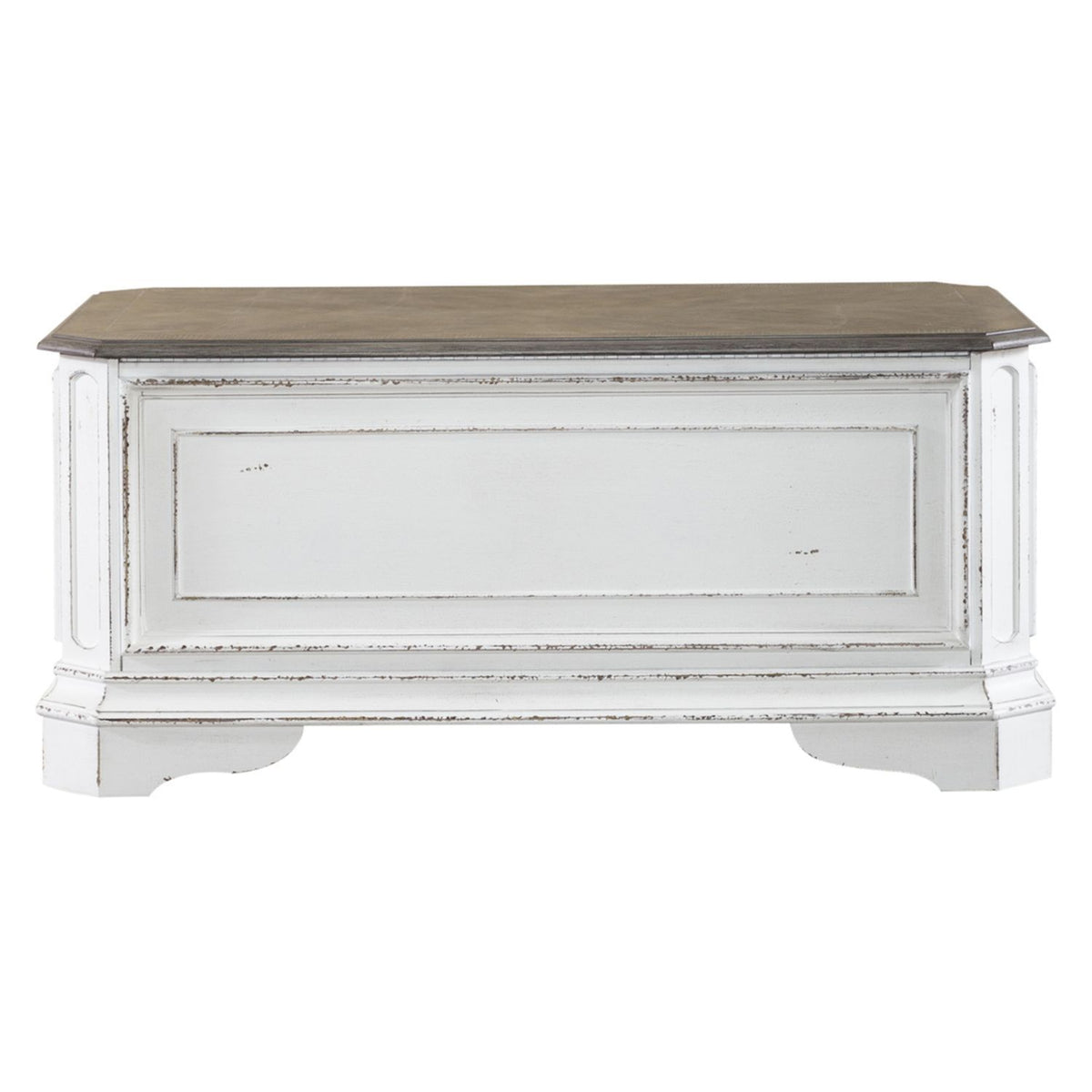 Magnolia Manor - Storage Trunk - Antique White