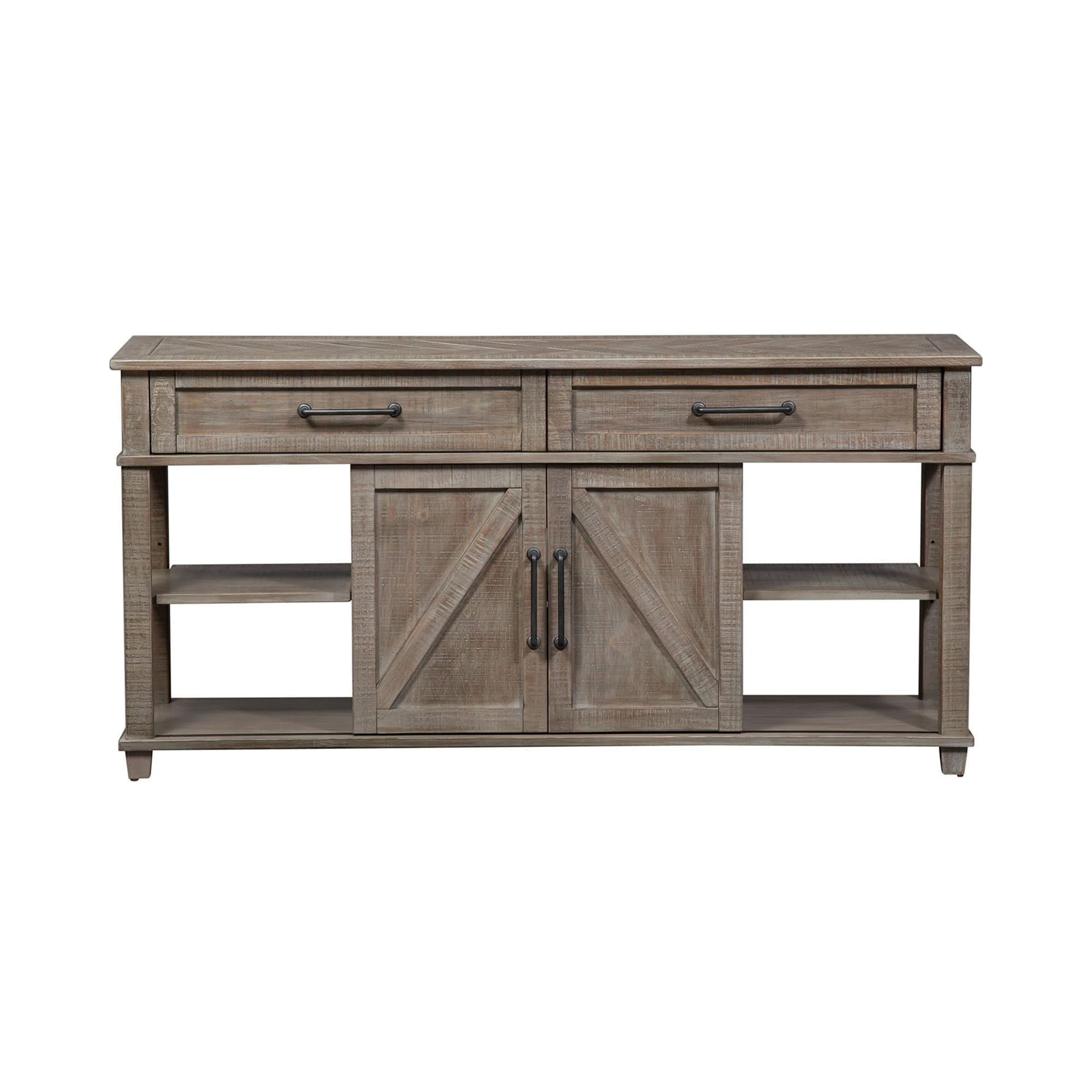 Parkland Falls - Sofa Table - Weathered Taupe