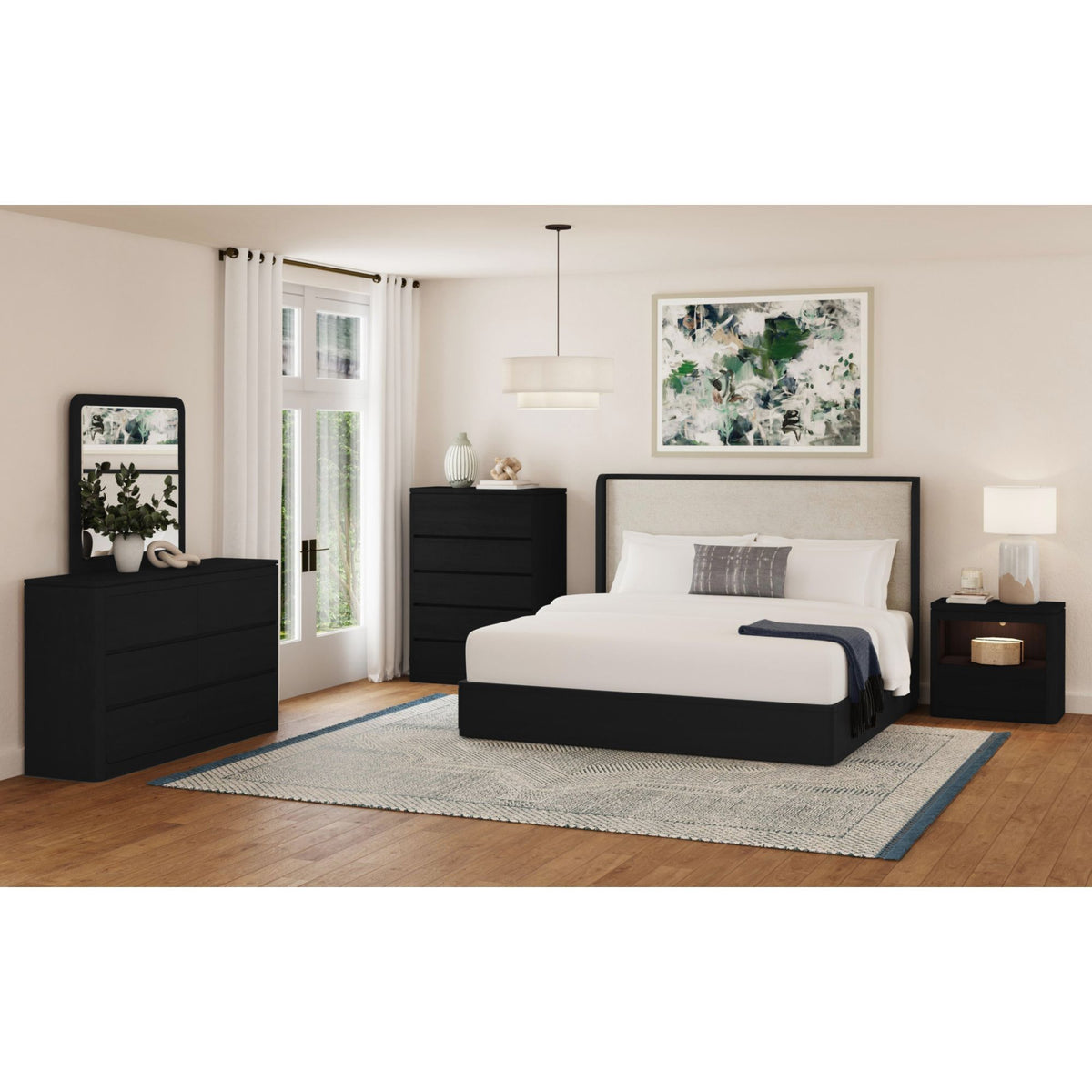Rosalie - Upholstered Bedroom Set