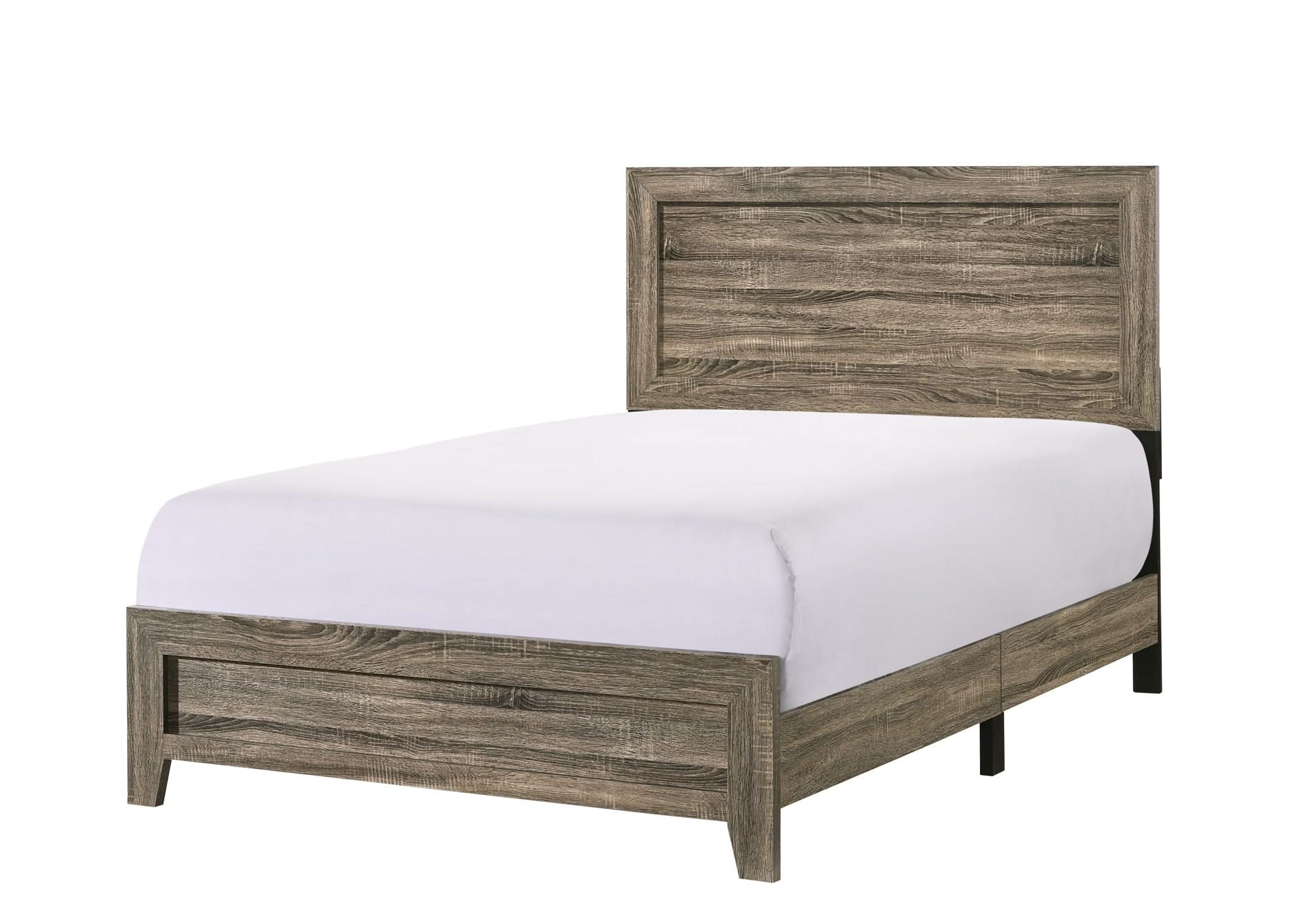 Millie - Full Bed In One Box - Warm Gray
