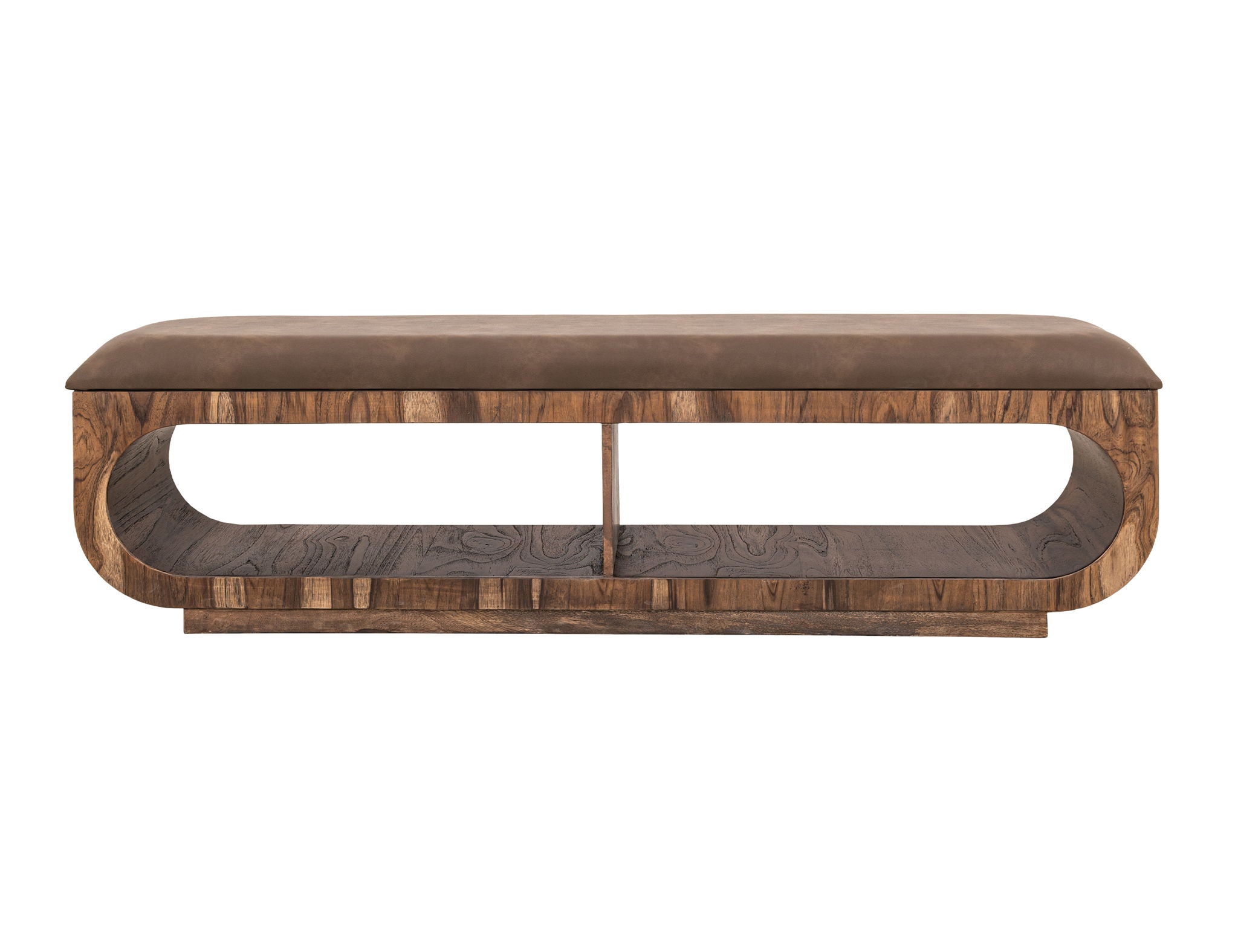 Balam - Upholstered Bench - Light Brown