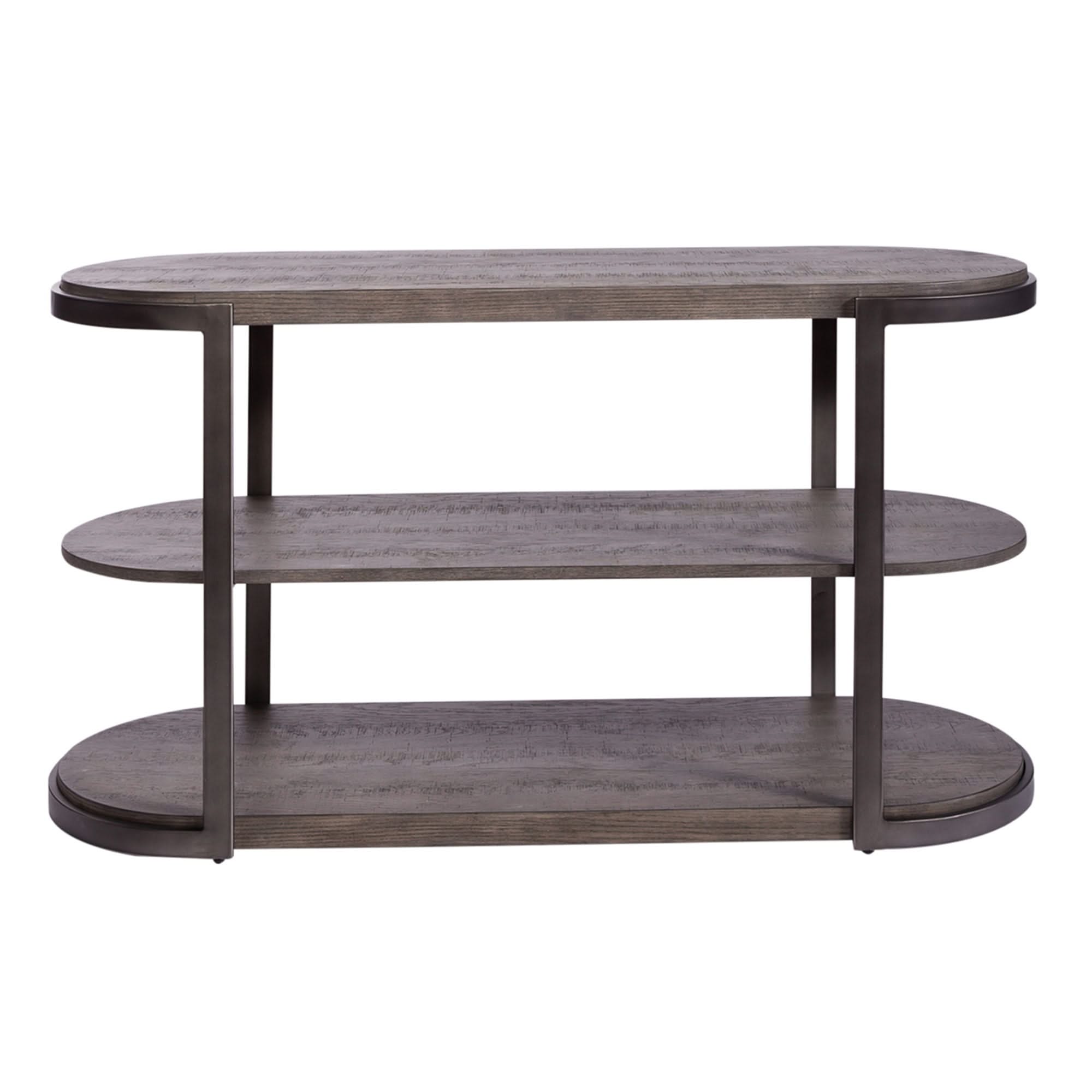 Modern View - Sofa Table - Gauntlet Gray