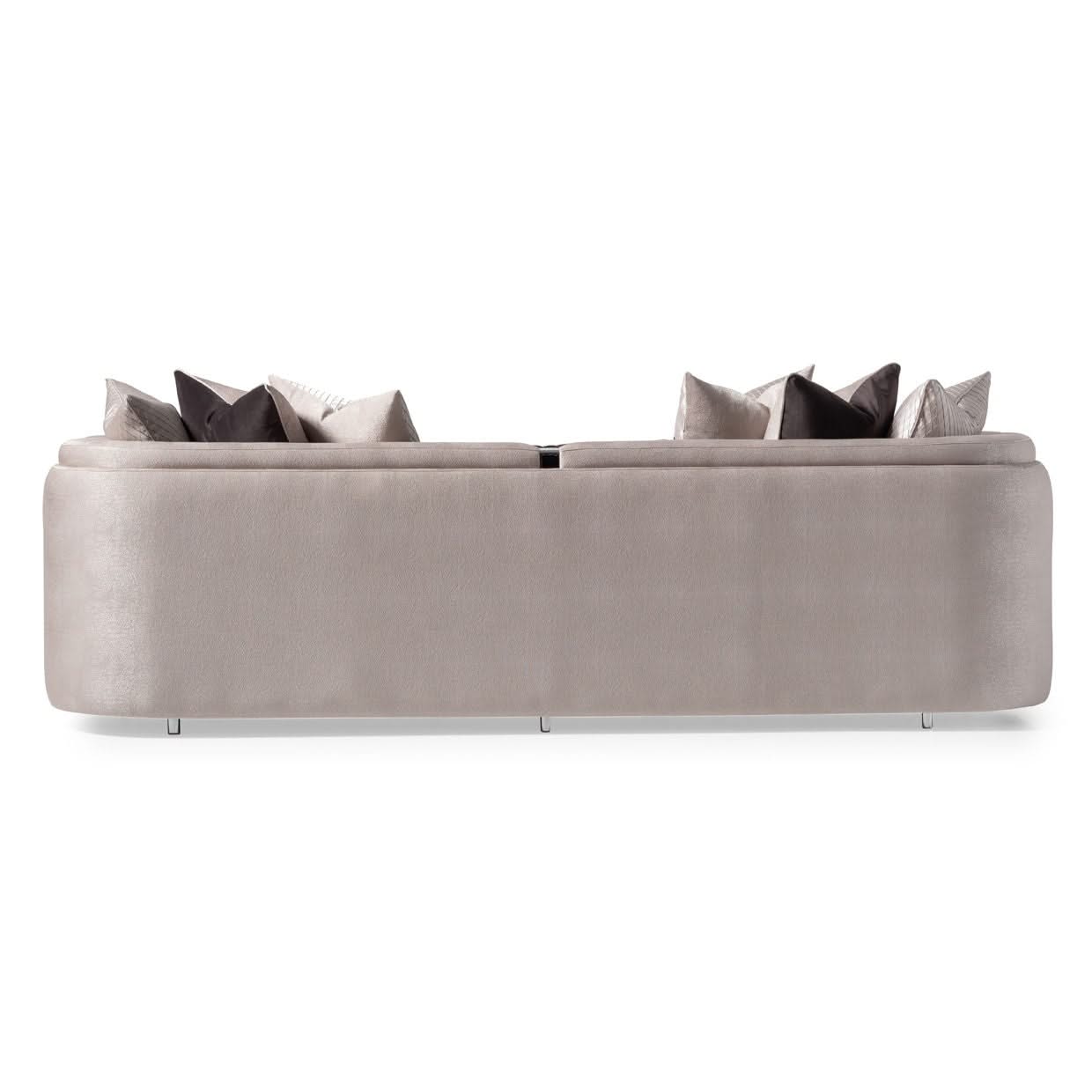 Carmela - Mansion Sofa - Zinc / Silver