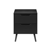 Modern Accent Table With Storage Drawers