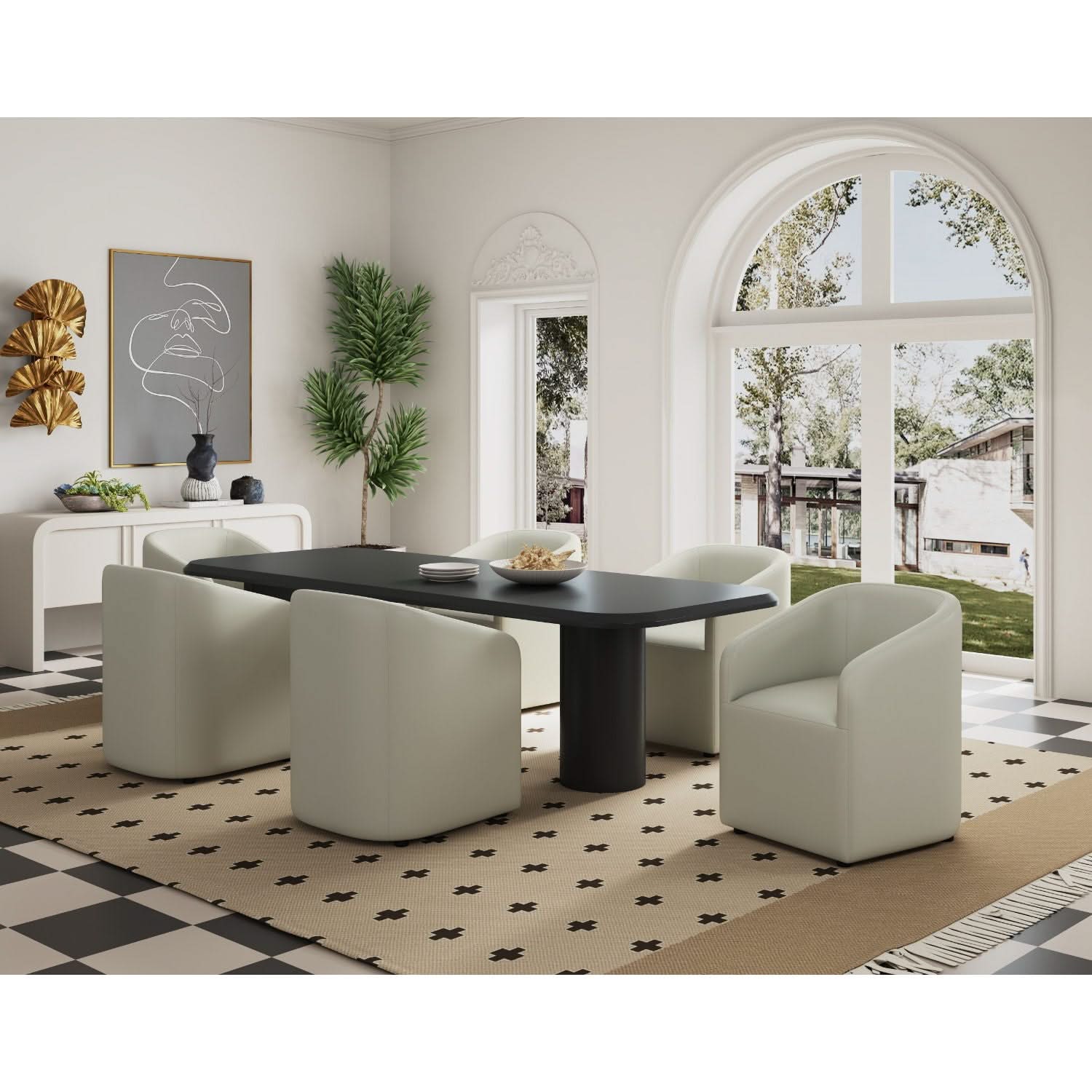 Anna - Round Armchair