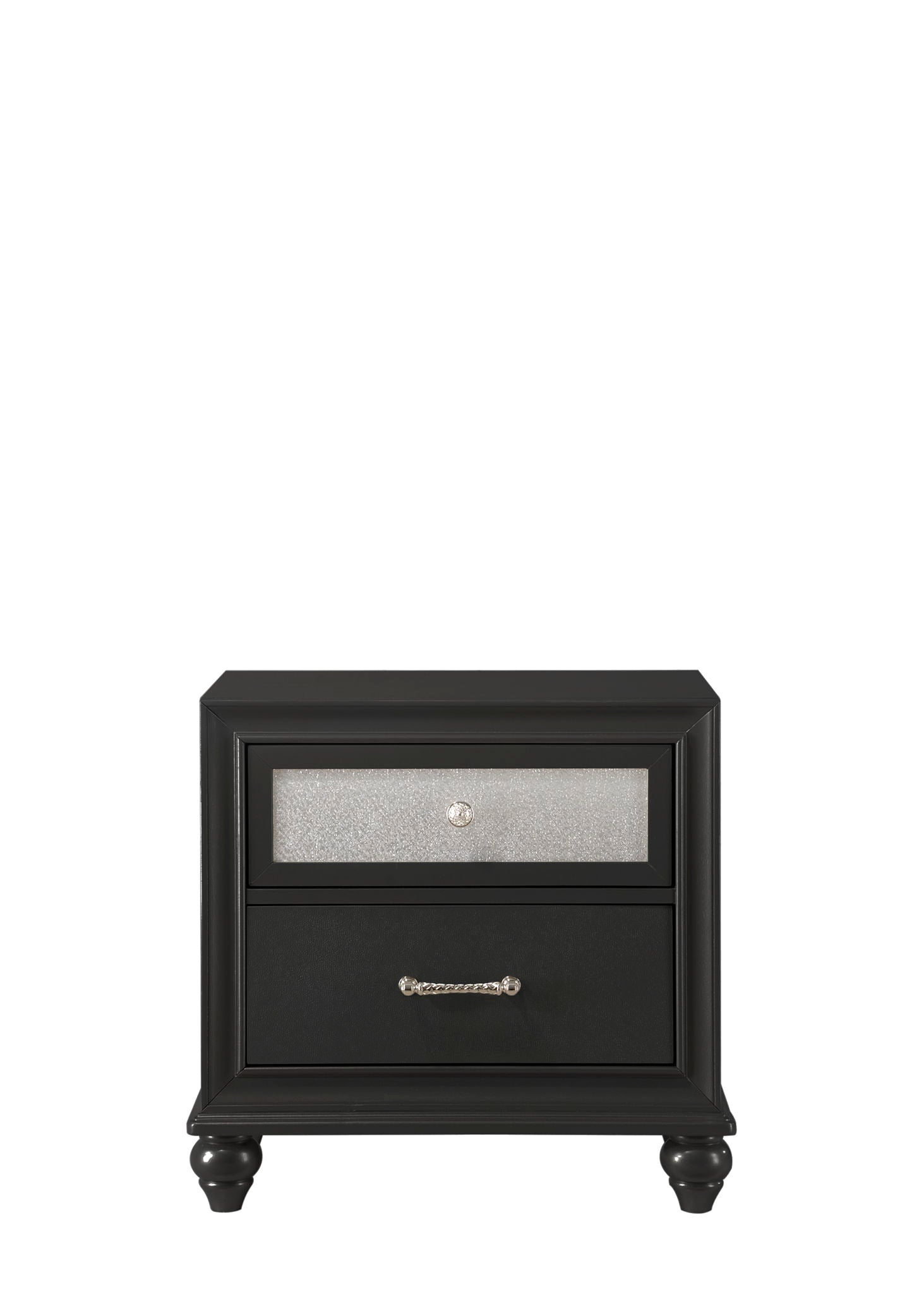 Lila - Full 5 Piece Bedroom Set - Black