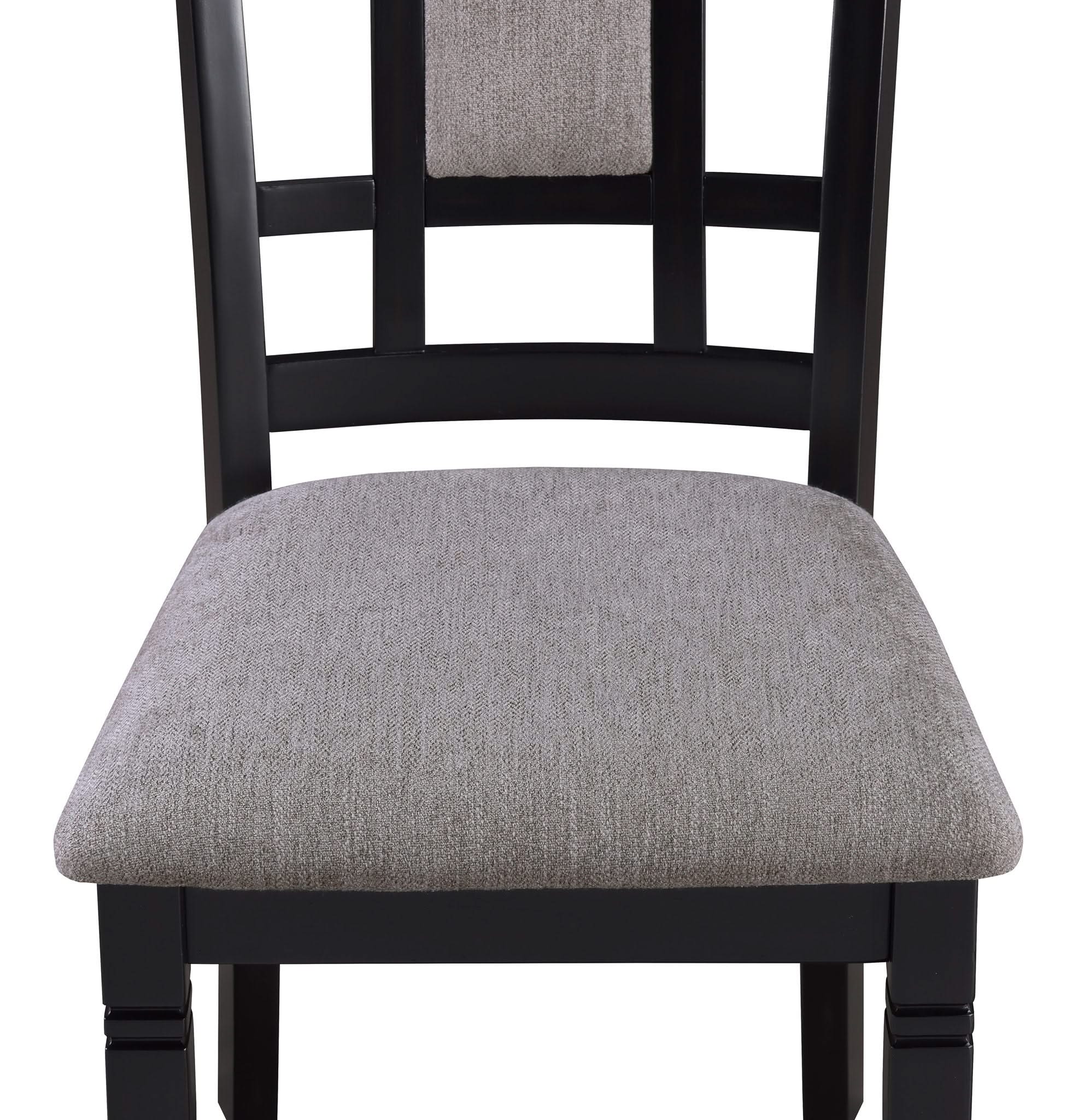 Paige - 6 Piece Dinette Set With Bench - Dark Brown