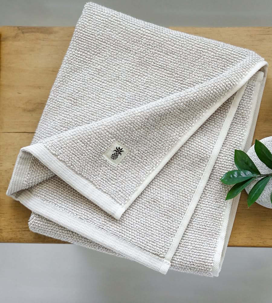 Luxury Bamboo Two-Tone Bath Towel