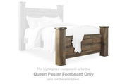 Trinell - Queen Poster Footboard - Brown