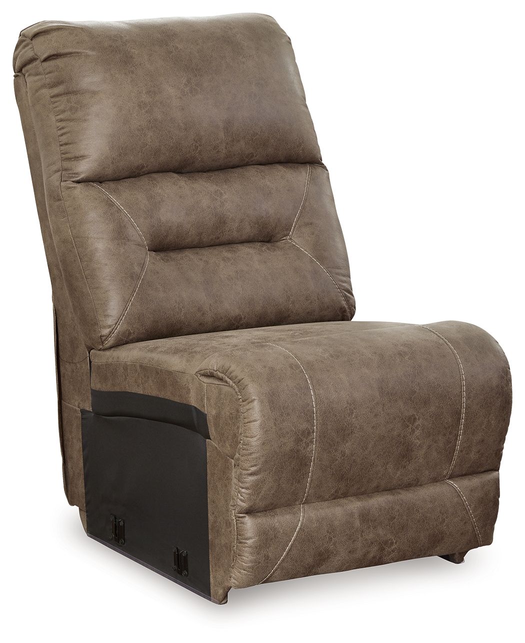 Ravenel - Armless Chair - Fossil