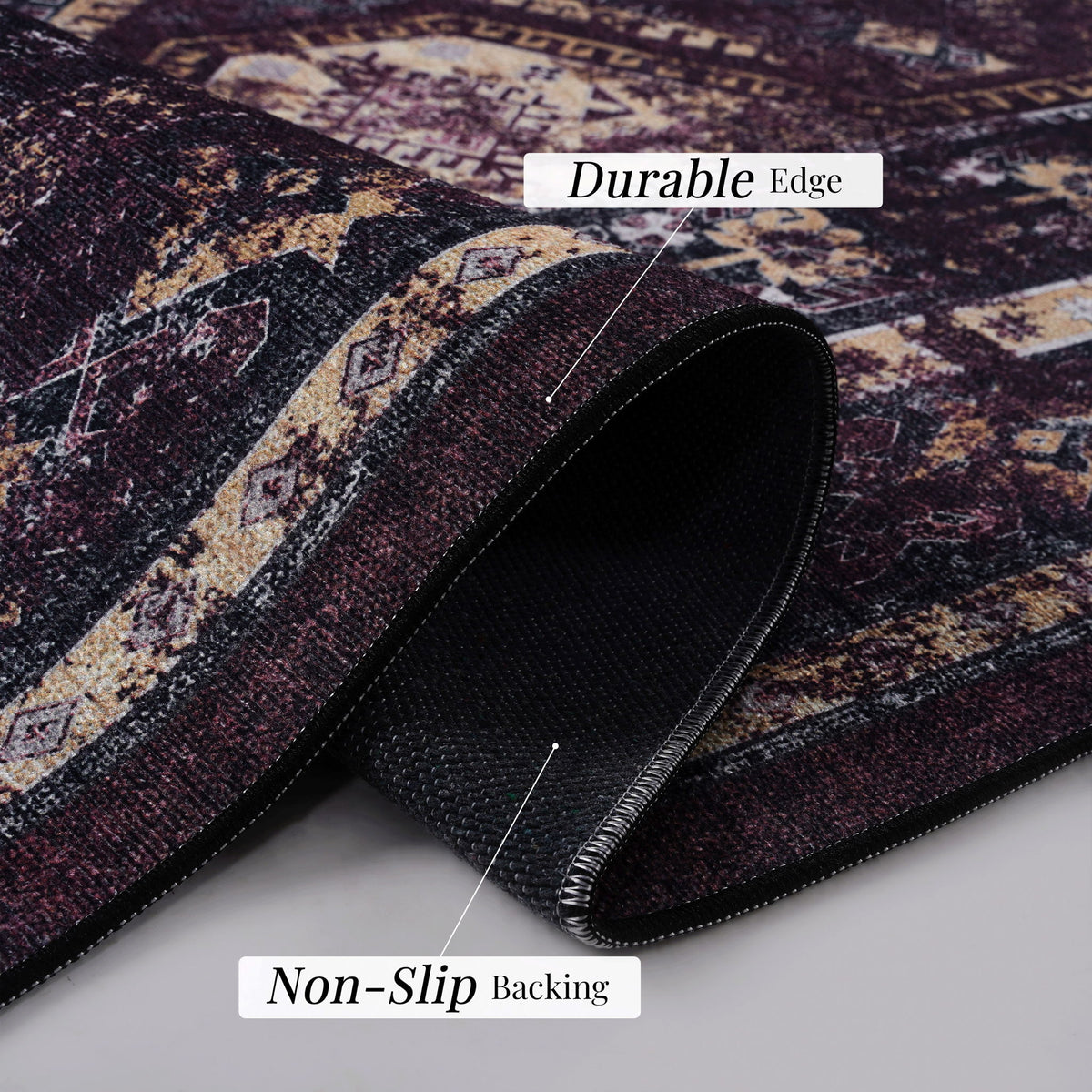Maval - Trendy Area Rug, Washable