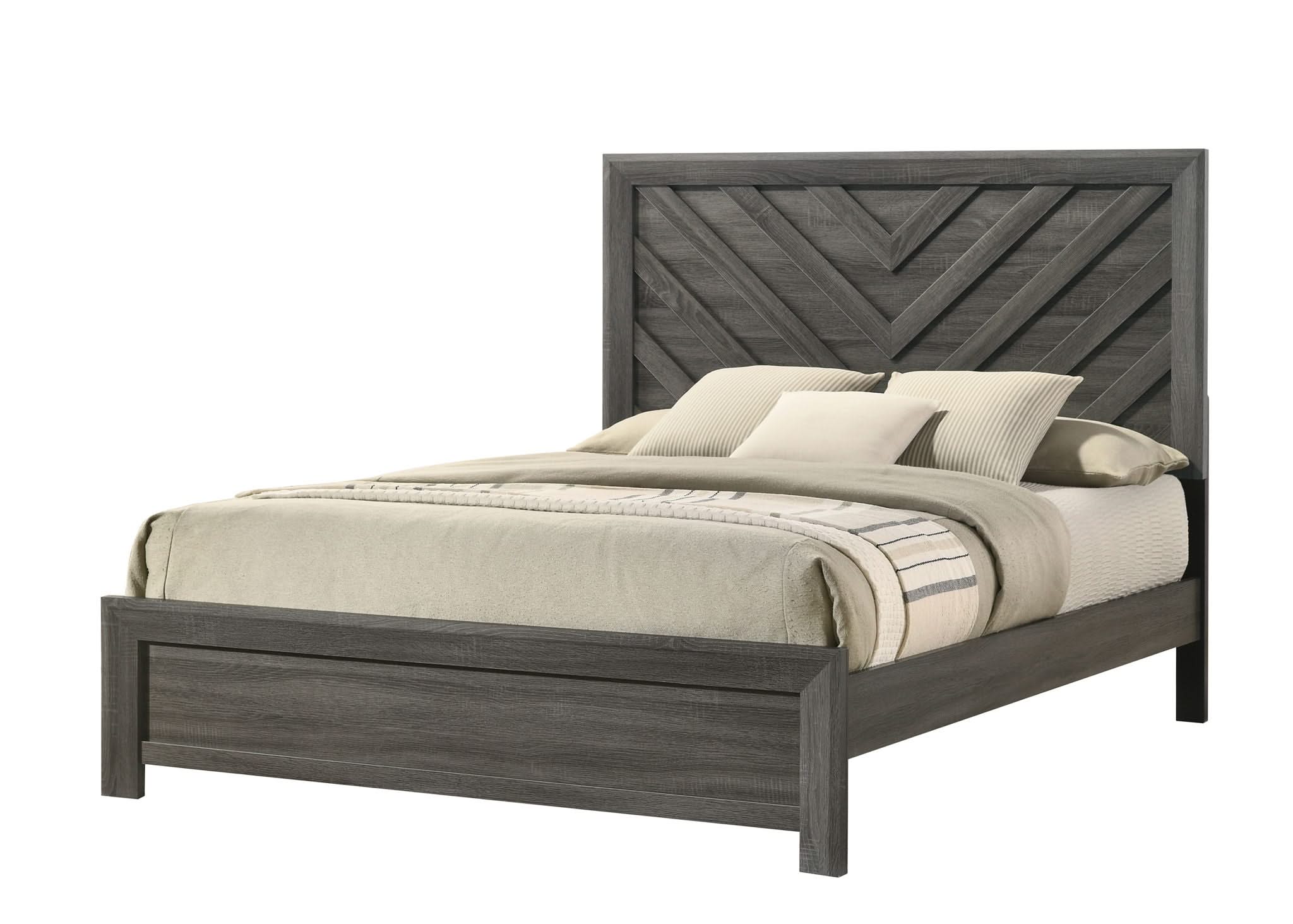 Valor - Twin Bed - Gray
