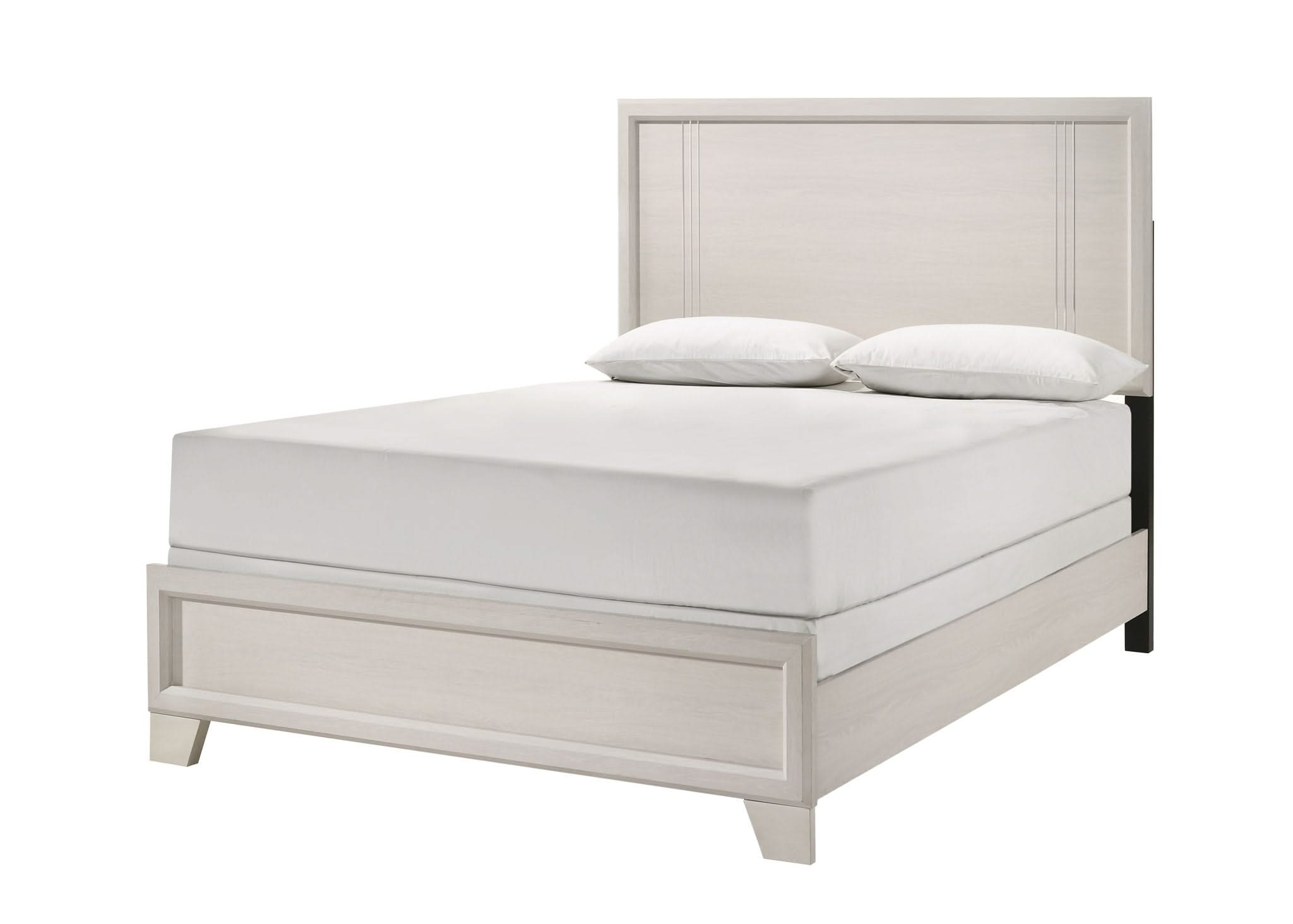 Charlie - Full 4 Piece Bedroom Set - White