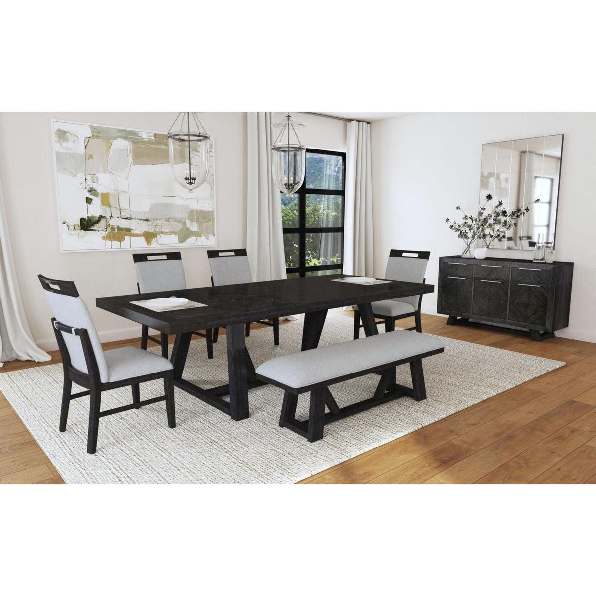 Transcend - Standard Height Dining Set