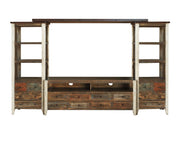 Antique - Wall Unit - Multicolor / Brown