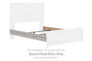 Broachmyn - Queen Panel Rails - Gray