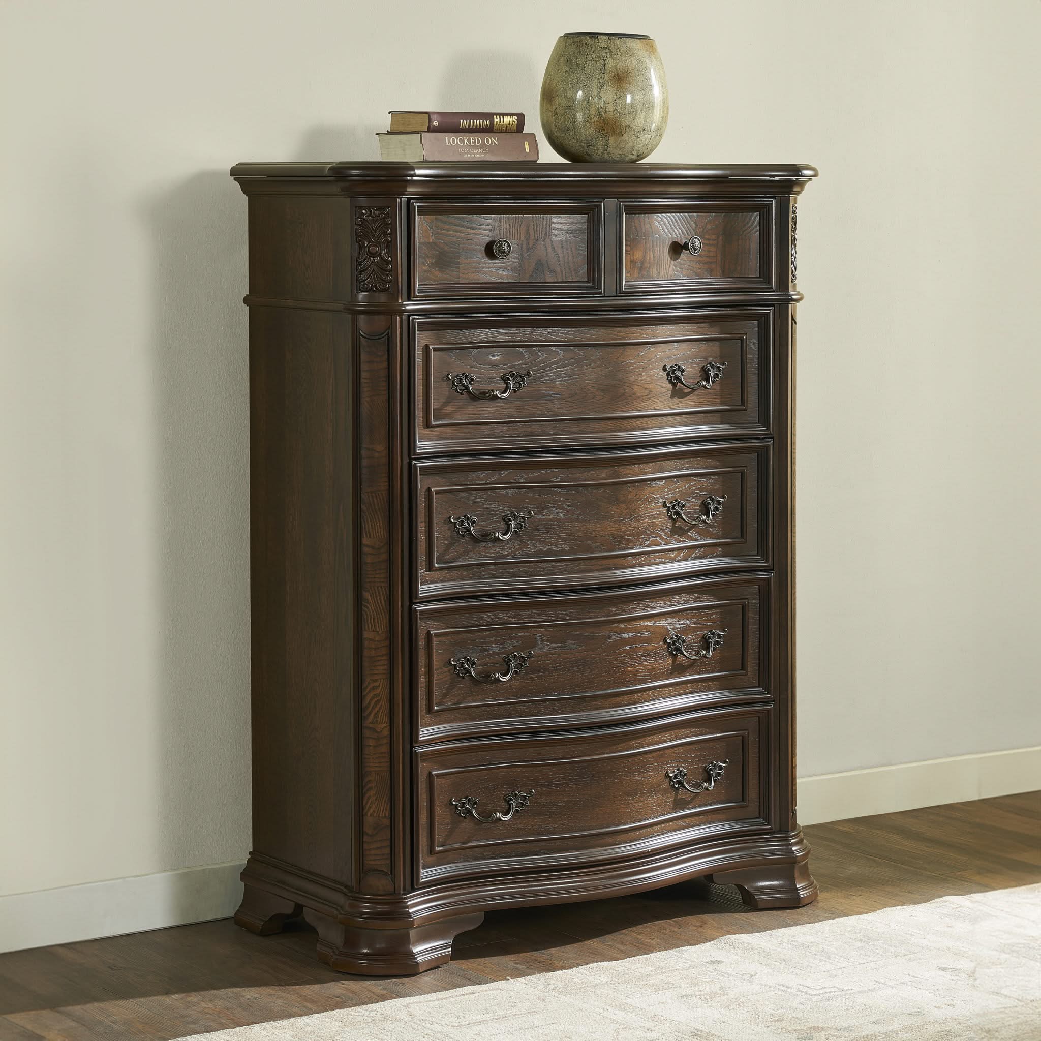 Royale - Lift Top Chest - Brown