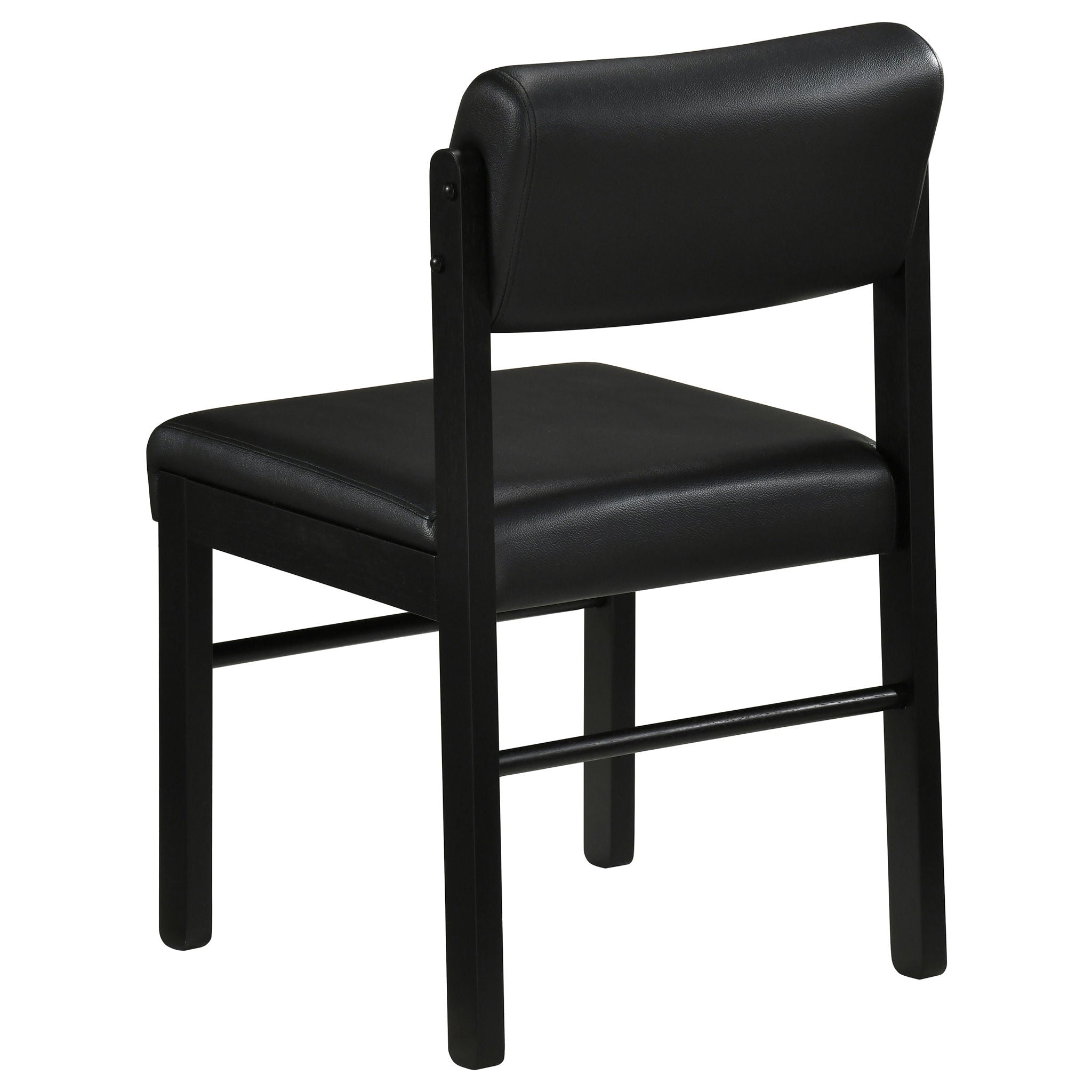 Hamlyn 5-piece Round Wood Dining Set Black