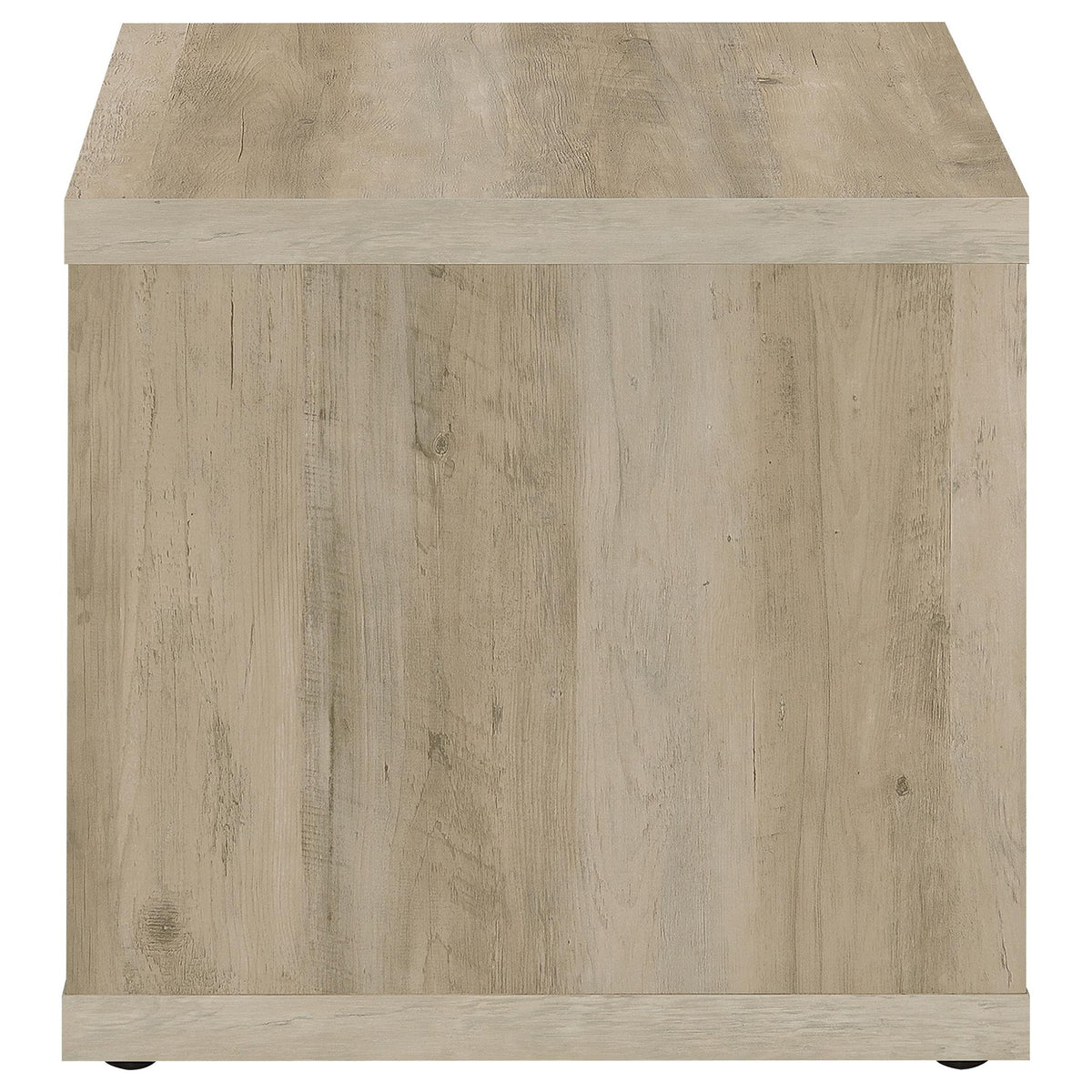 Frisco 2-piece Coffee and End Table Set Distressed Pine