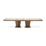 Portrait - Wide Rectangular Dining Table - Sienna Brown