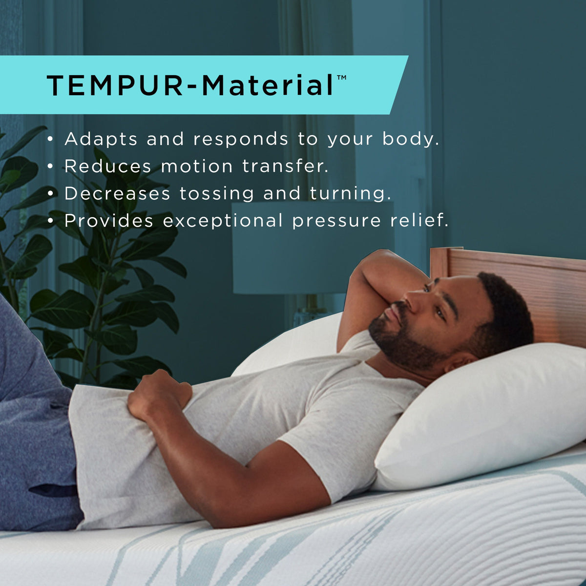 Tempur-Adapt - Adapt Medium Hybrid Mattress