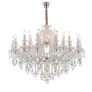 Michael Amini Lighting - Chambord 25-Light Traditional Crystal Chandelier - Clear