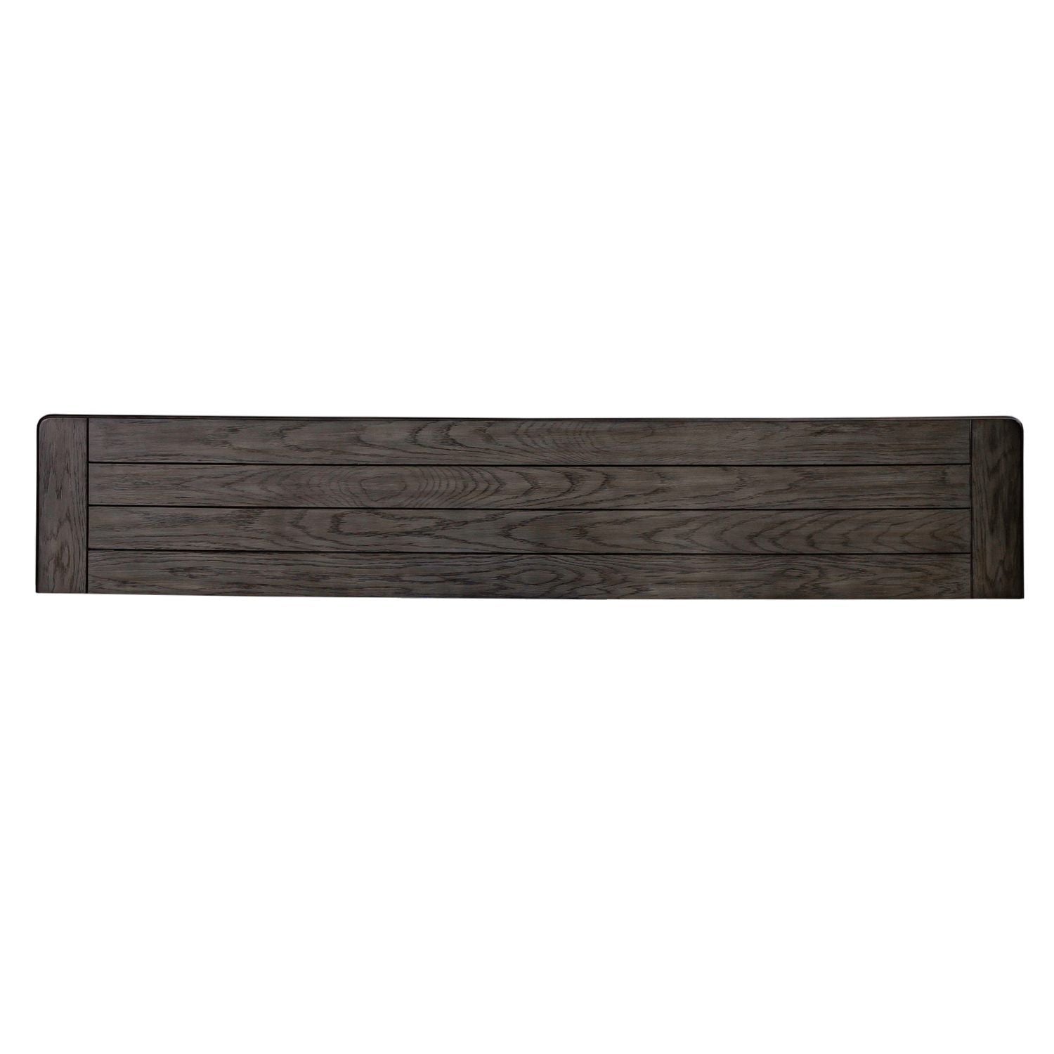Allyson Park - Hall Table - Wirebrushed White / Charcoal