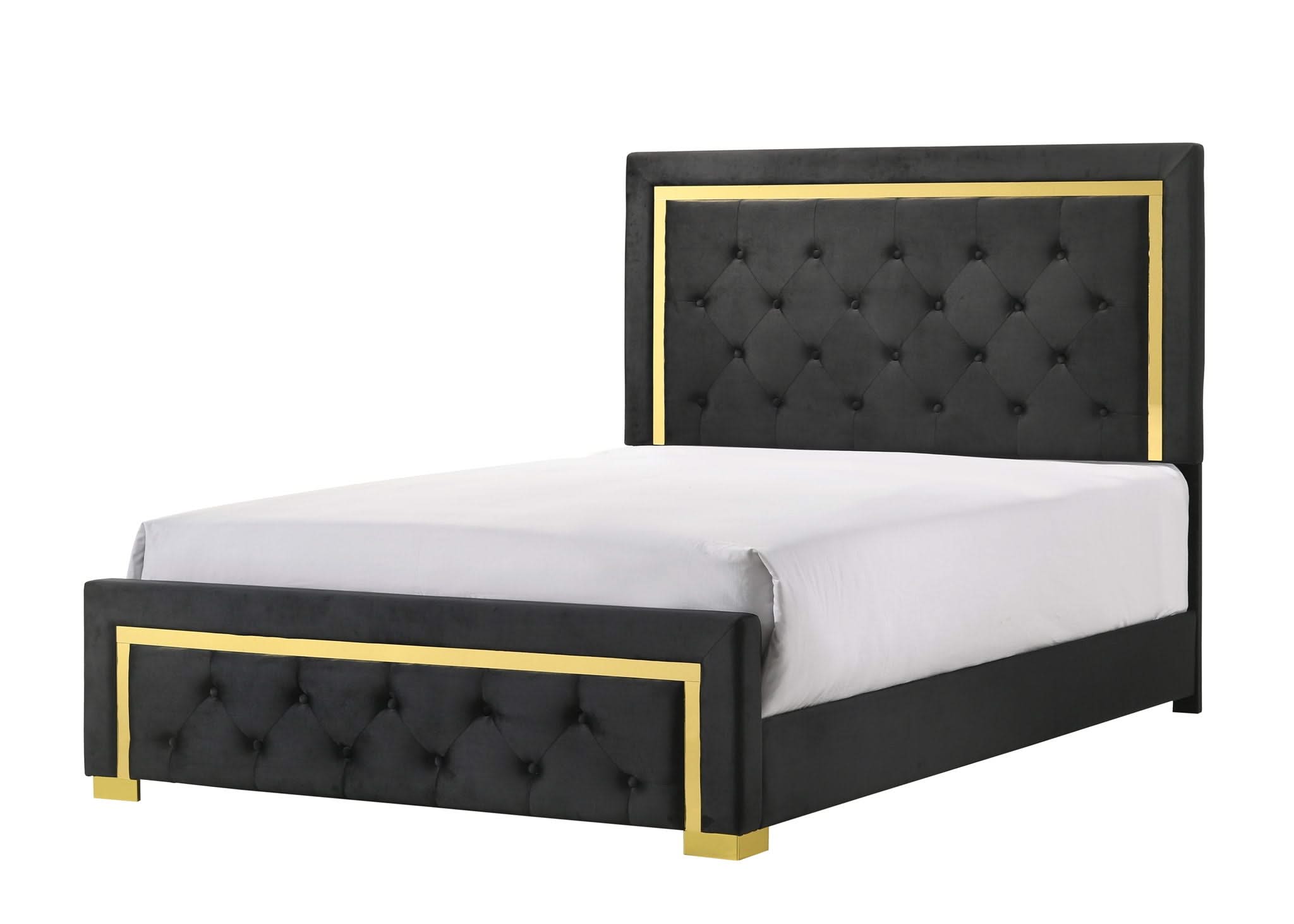 Pepe - Queen 5 Piece Bedroom Set - Black