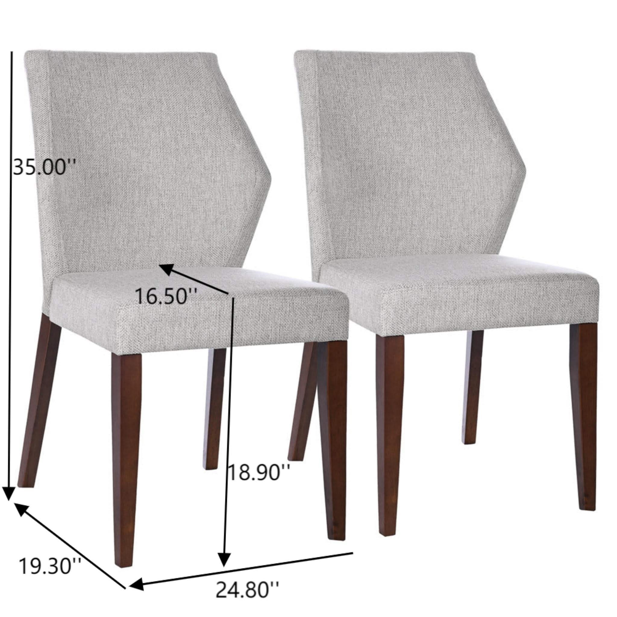 Luca - Dining Chair (Set of 2) - Light Gray