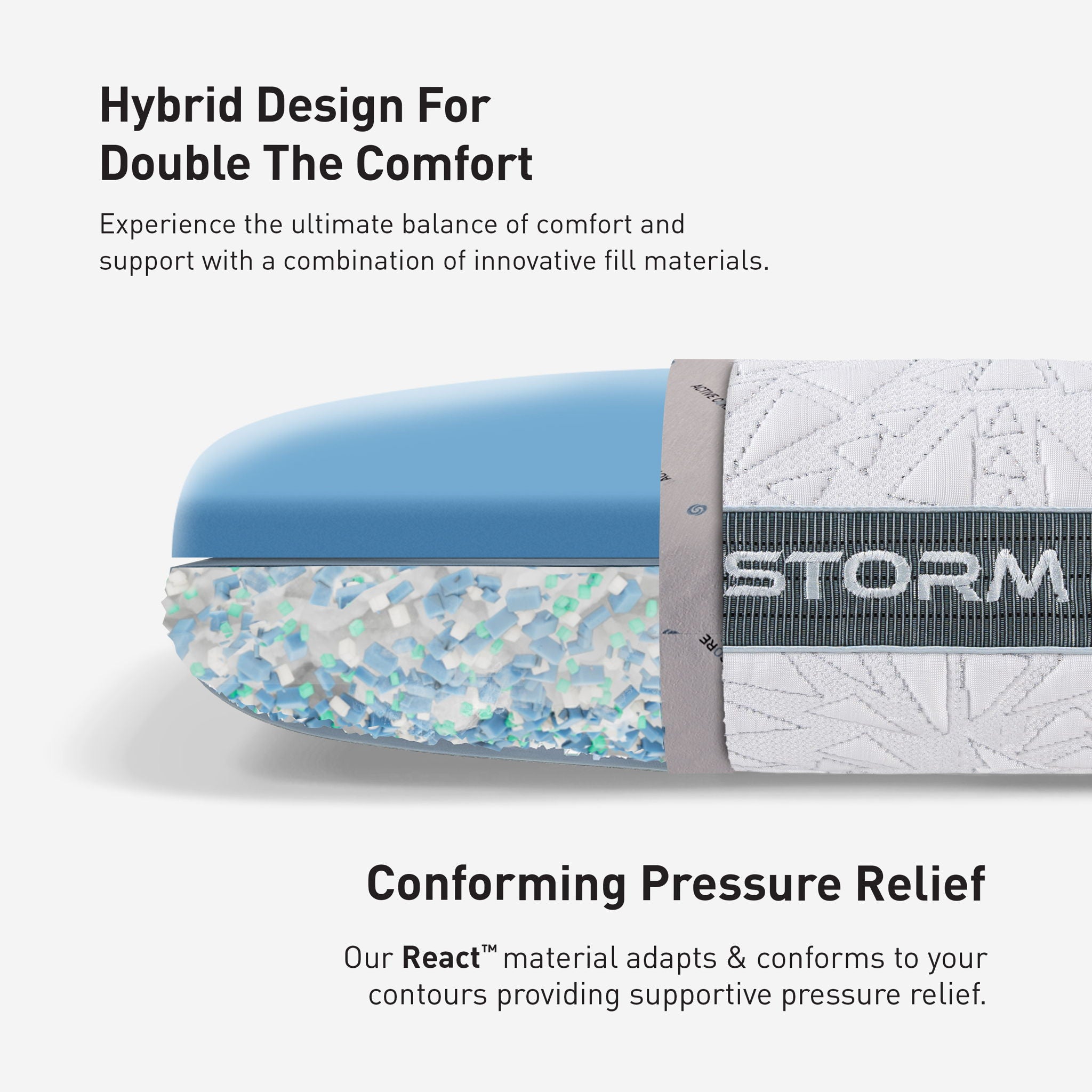 Storm Performance - Cuddle Curve Pillow