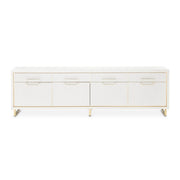 Palm Gate - Media Cabinet - Cloud White