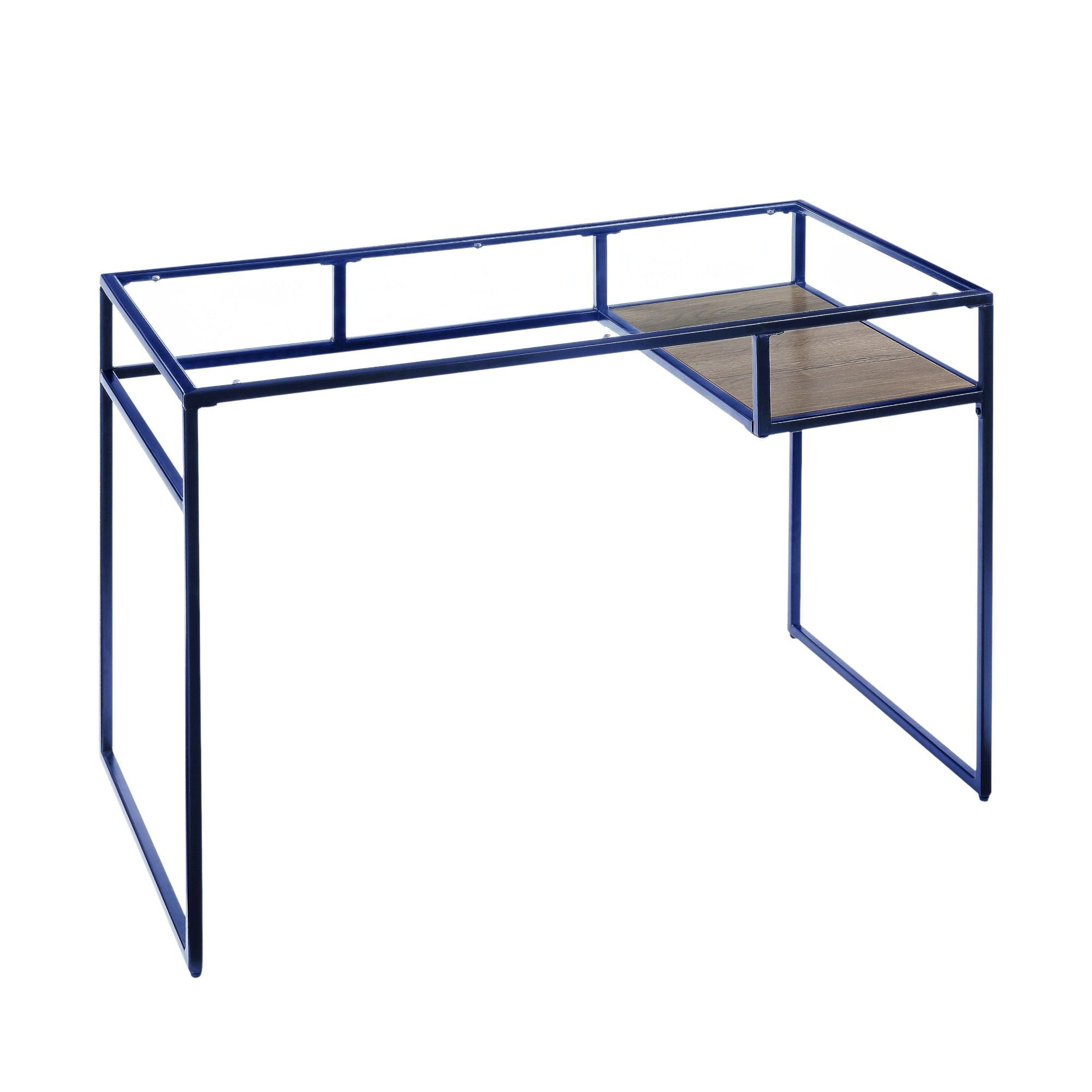 Yasin - Glass Top Writing Desk
