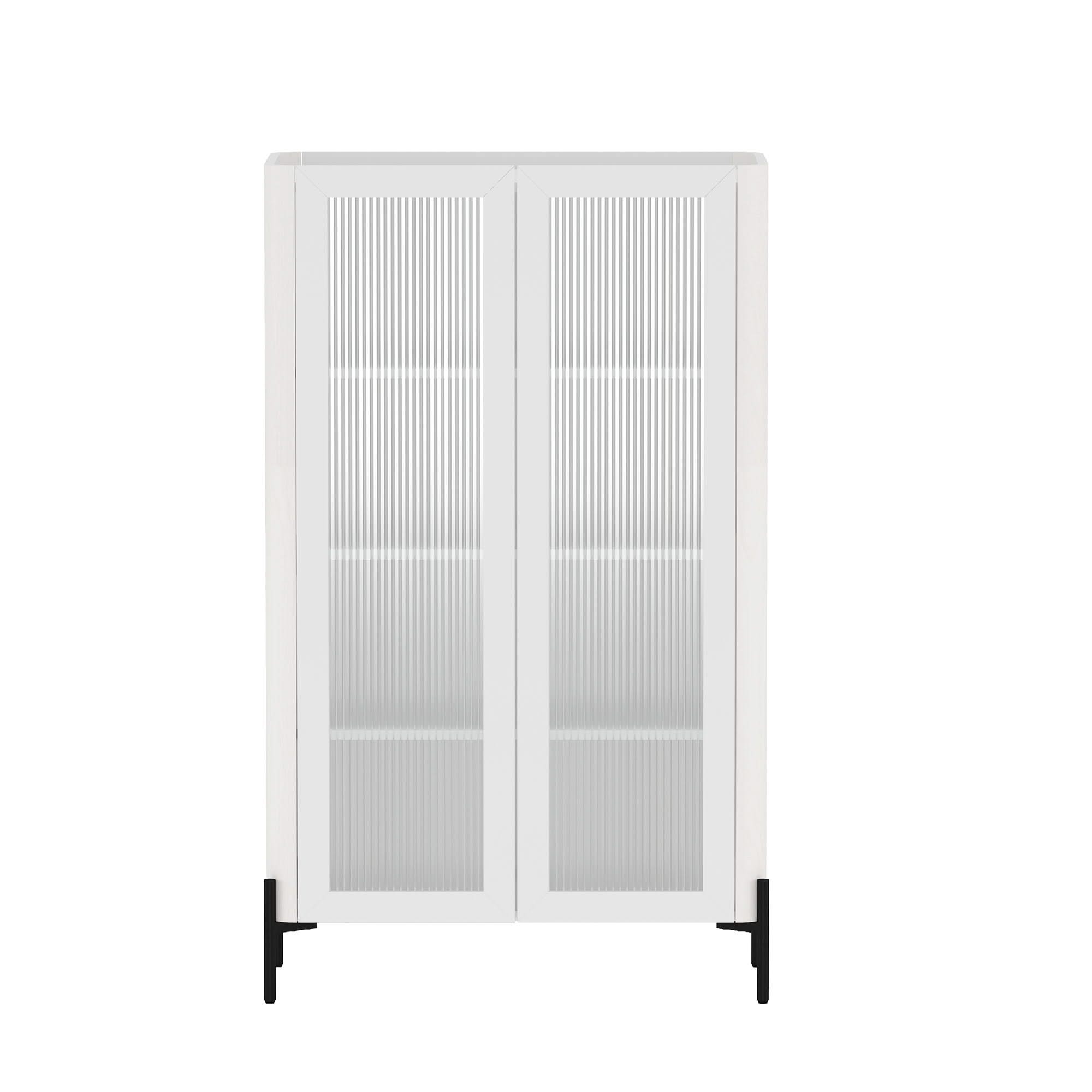 Abbey - Bookcase Cabinet With 4 Adjustable Shelves