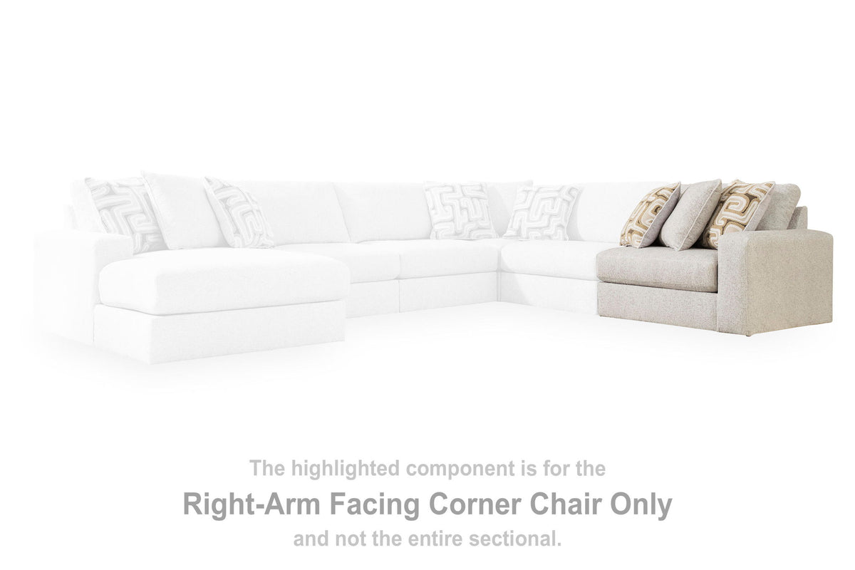 Kestrie - RAF Corner Chair - Feathered