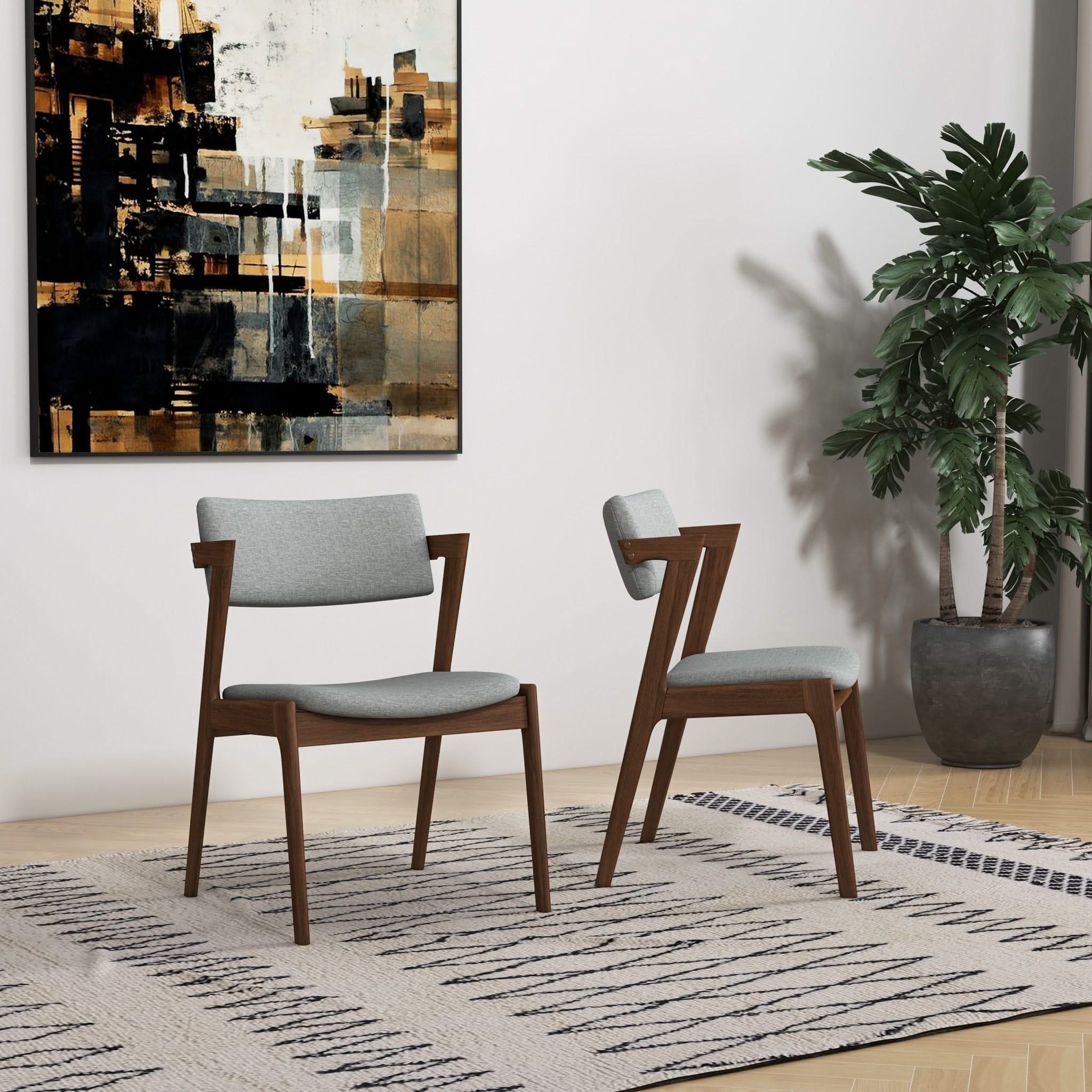 Edwin - Mid-Century Modern Dining Chair (Set of 2)