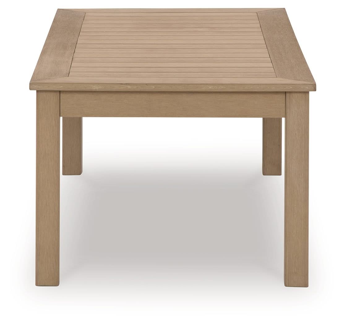 Hallow Creek - Rectangular Cocktail Table - Driftwood