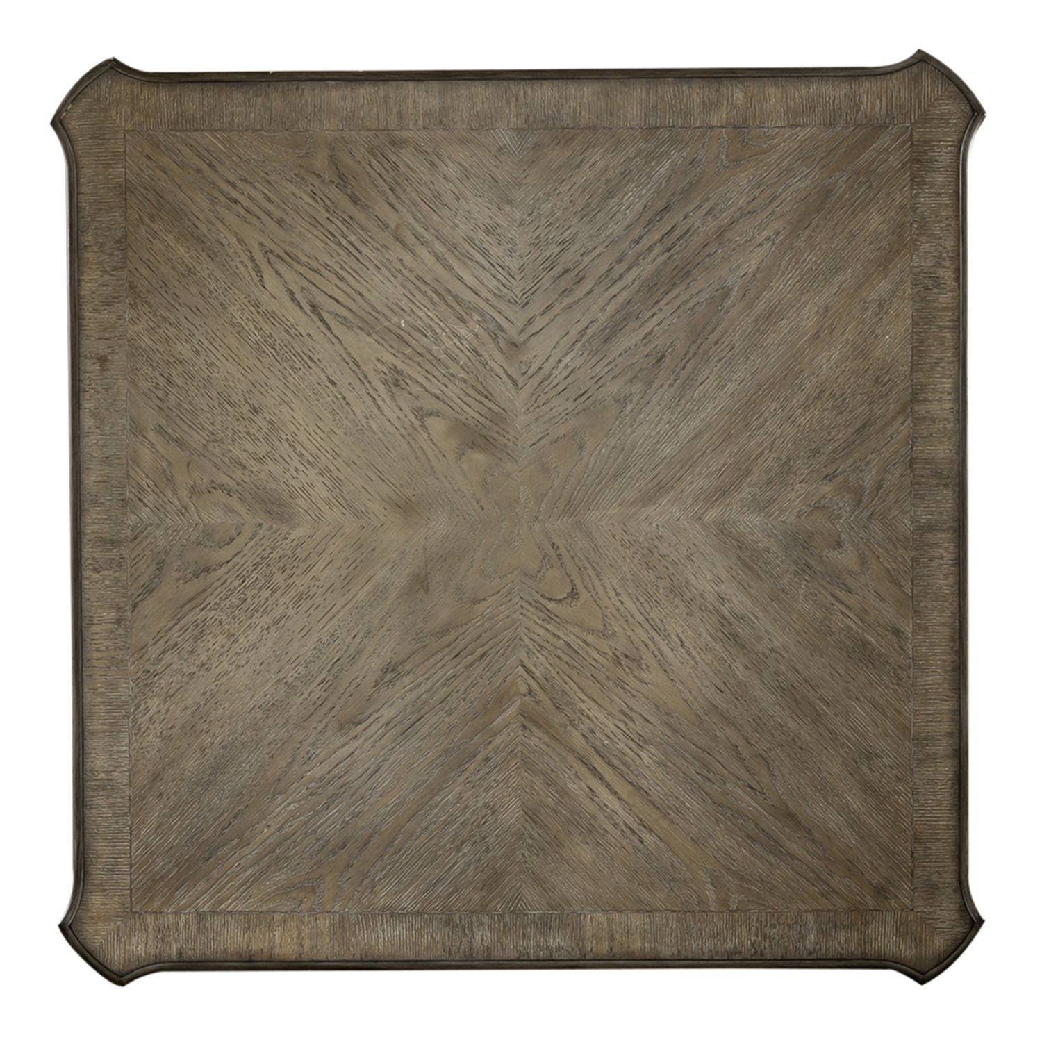 Magnolia Manor - Oversized Square Cocktail Table - Antique White