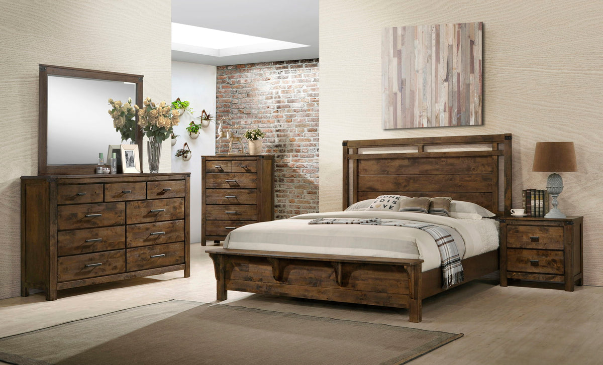 Curtis - Dresser - Dark Oak
