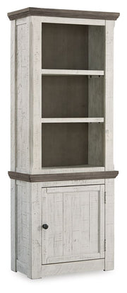 Havalance - Right Pier Cabinet - Brown / Beige